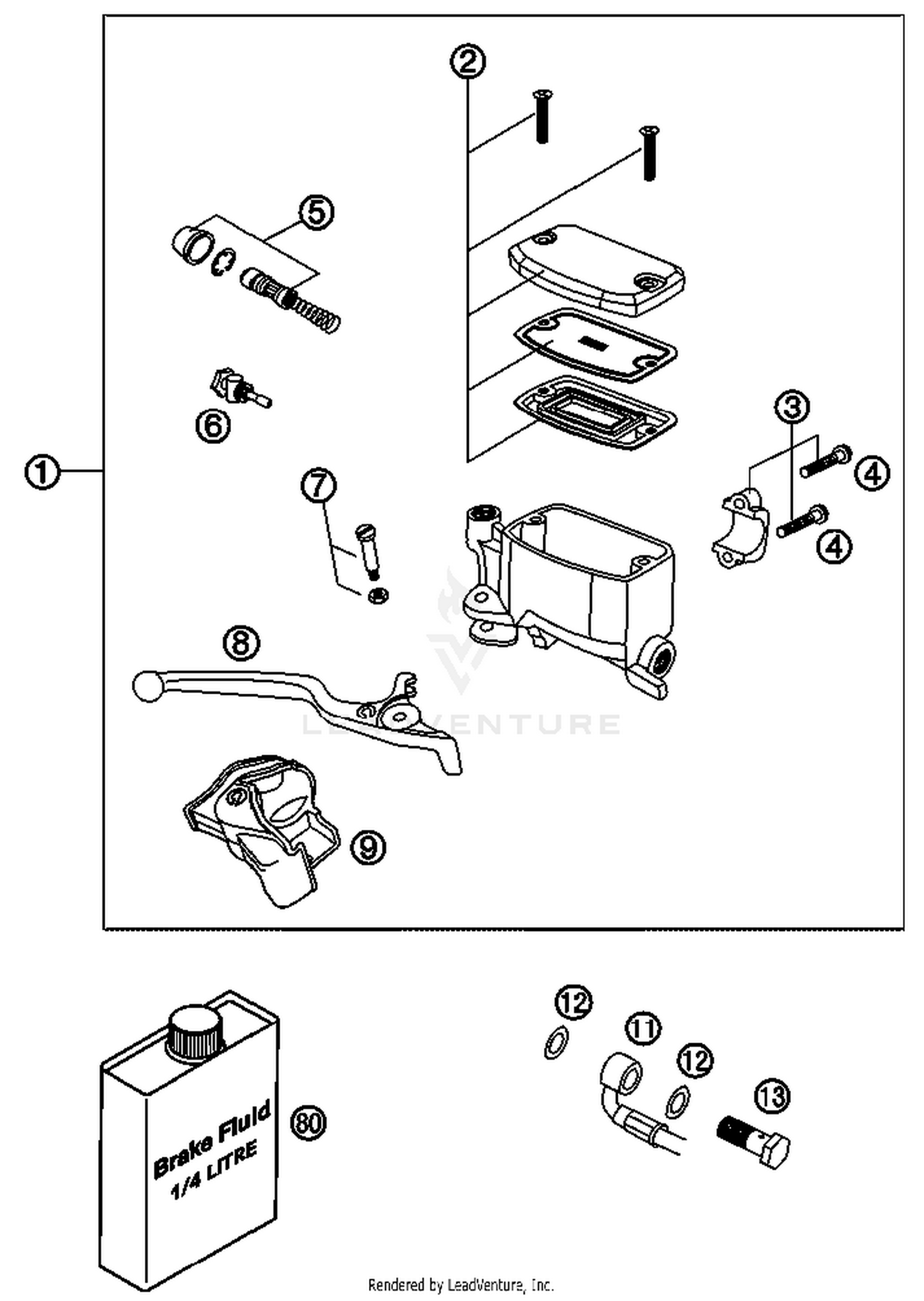 Hand Brake Cylinder