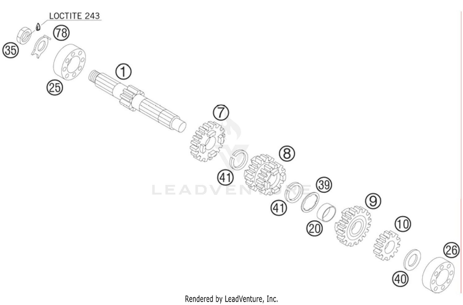 Transmission I - Main Shaft