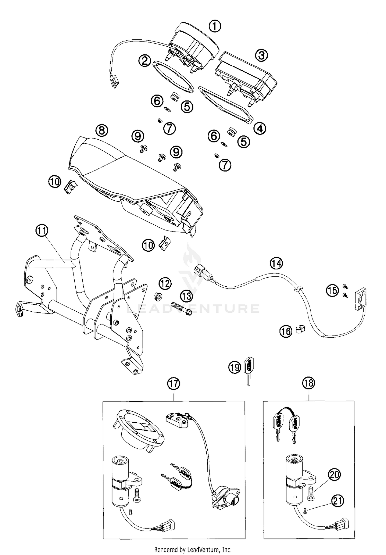 Cockpit Support & Speedometer