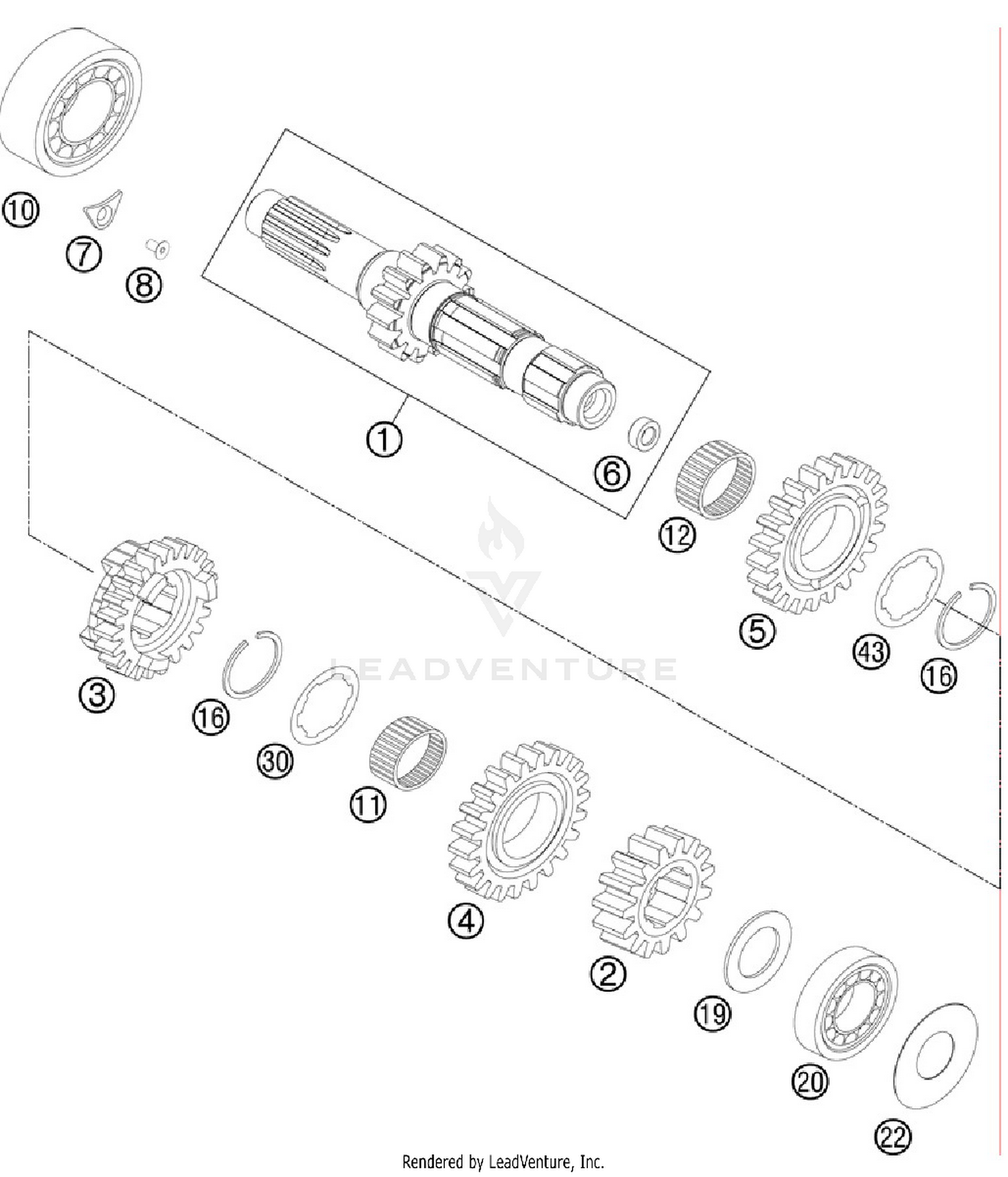 Transmission I - Main Shaft