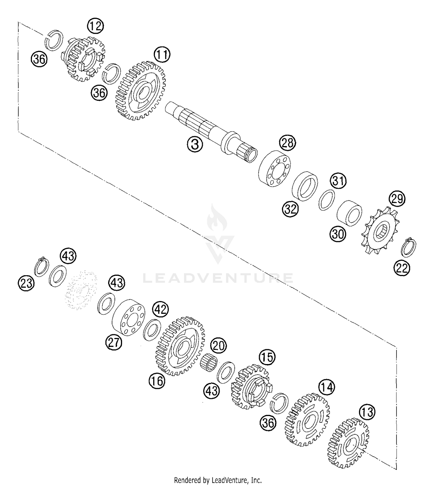 Transmission II - Countershaft