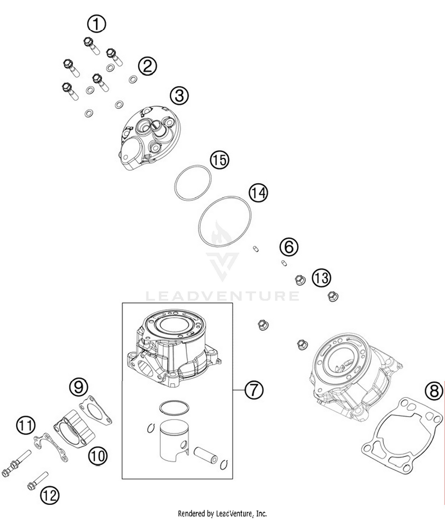 Cylinder, Cylinderhead