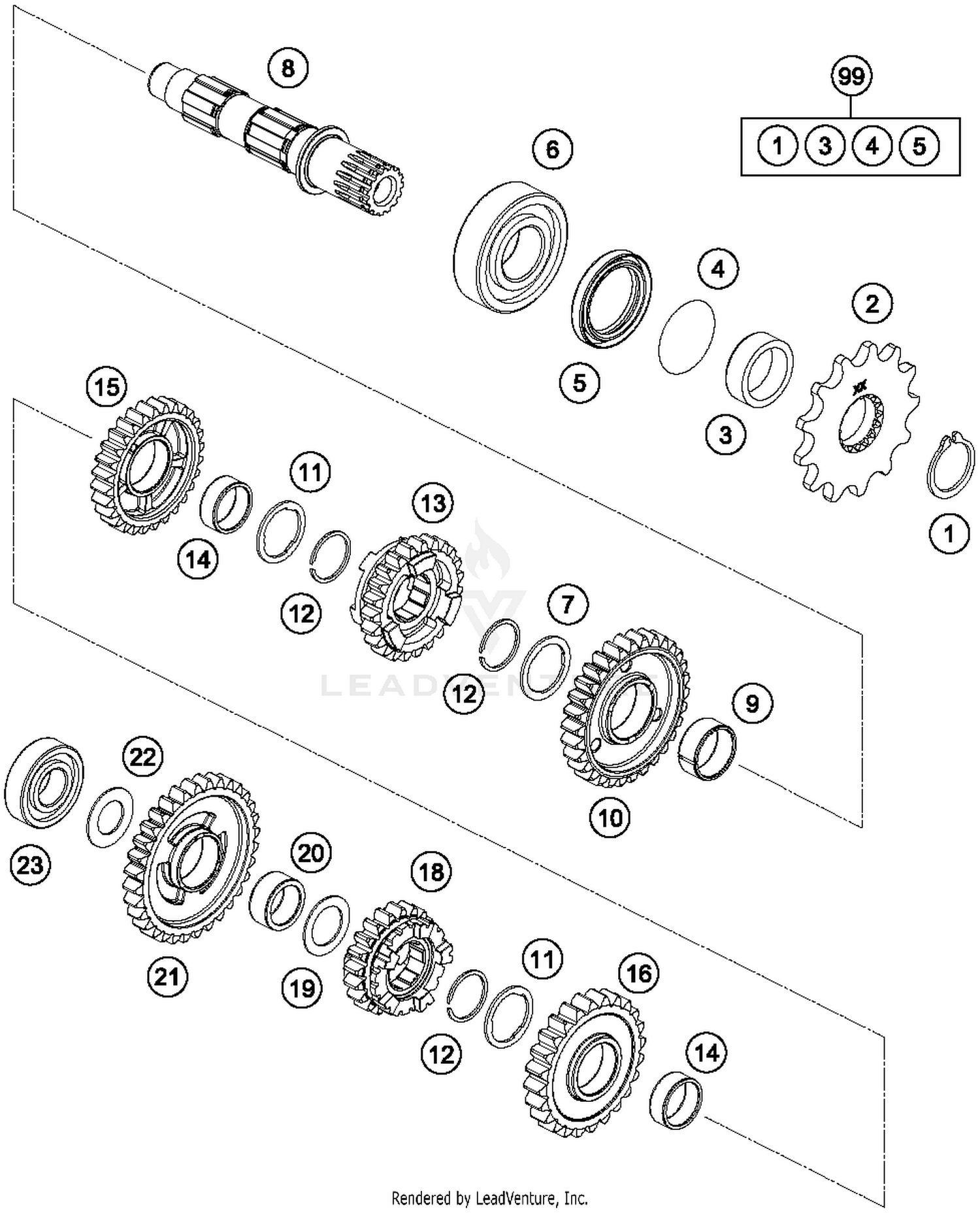 Transmission II - Countershaft