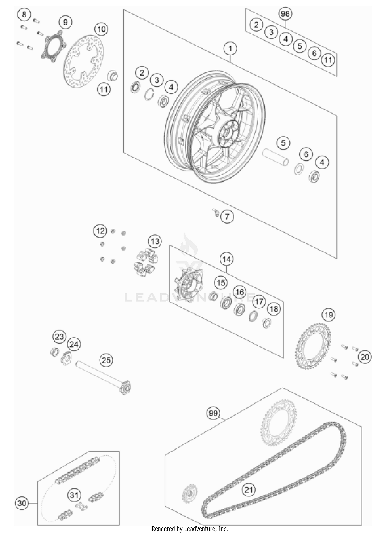 REAR WHEEL