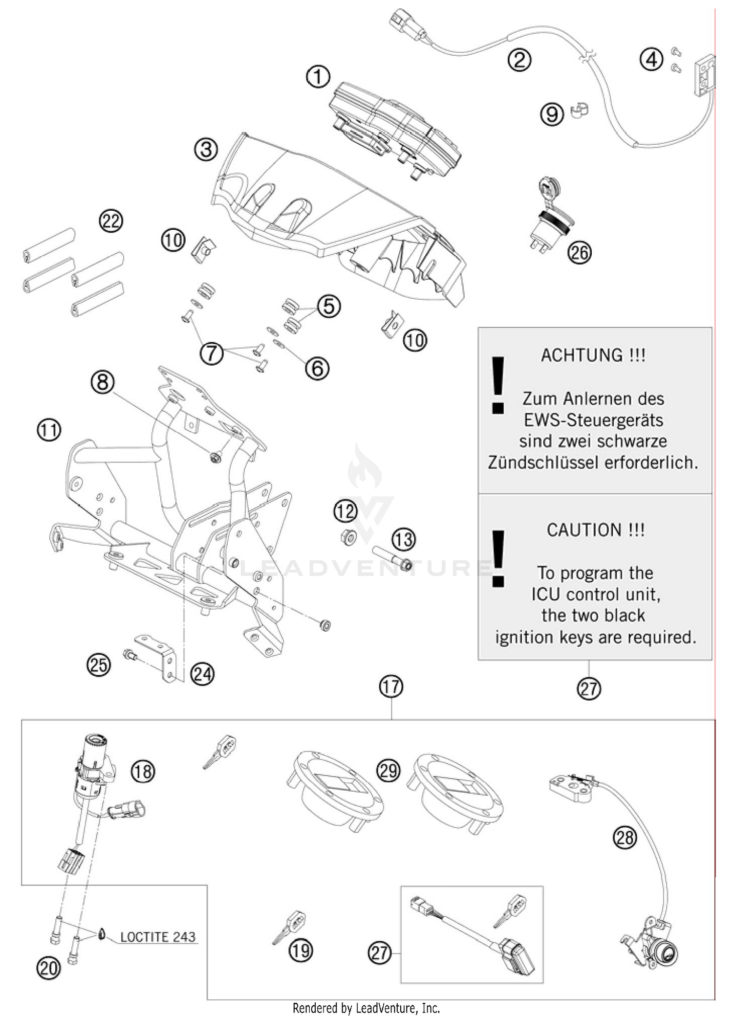 Instruments / Lock System