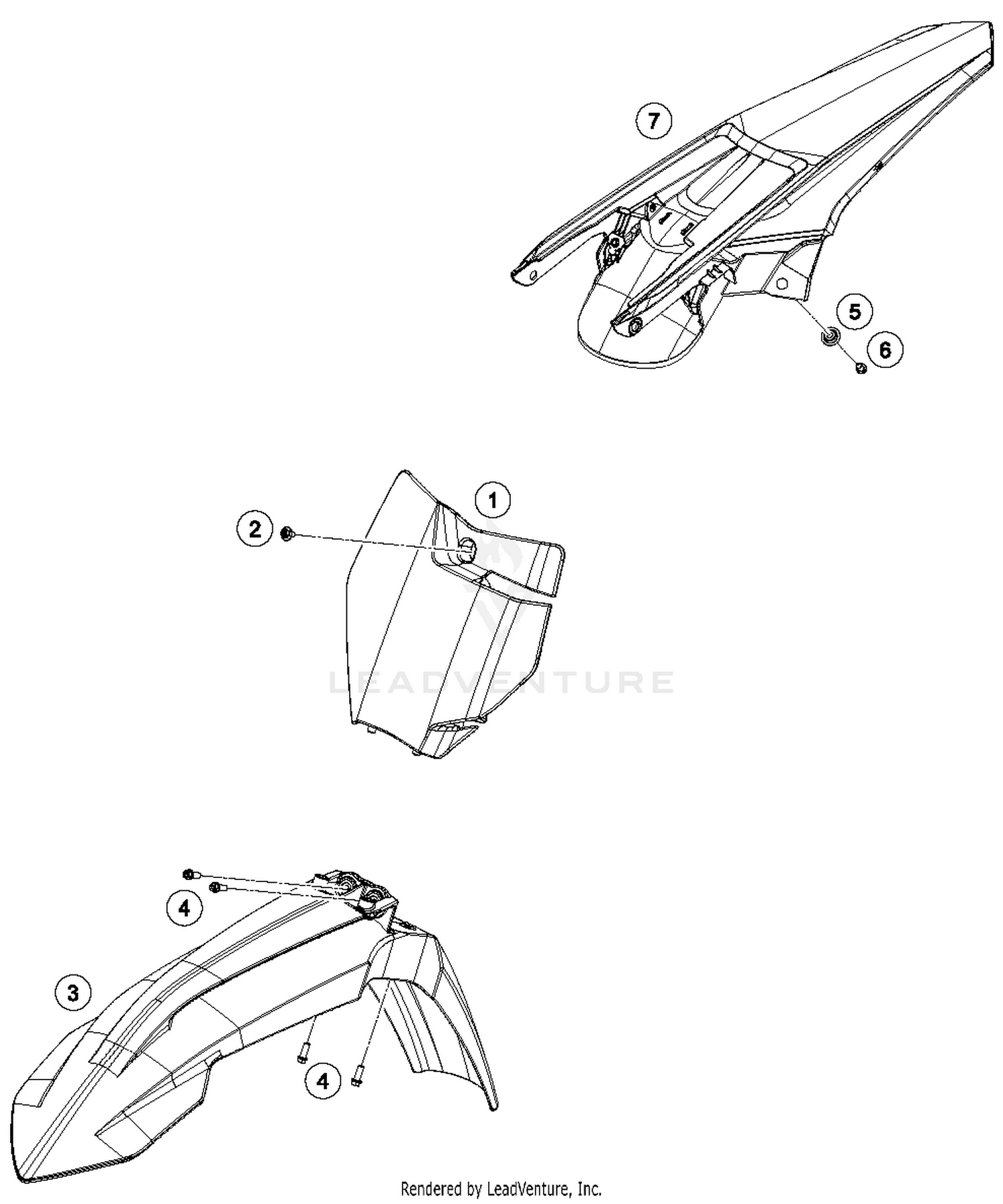 Mask, Fenders