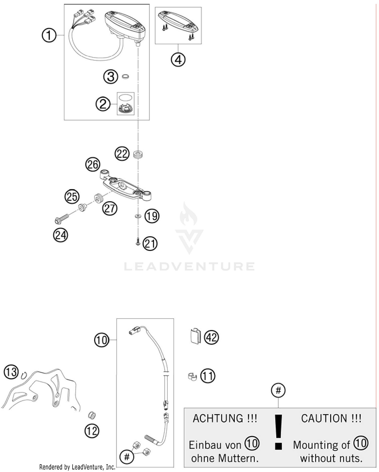 Instrumente / Schlosssystem