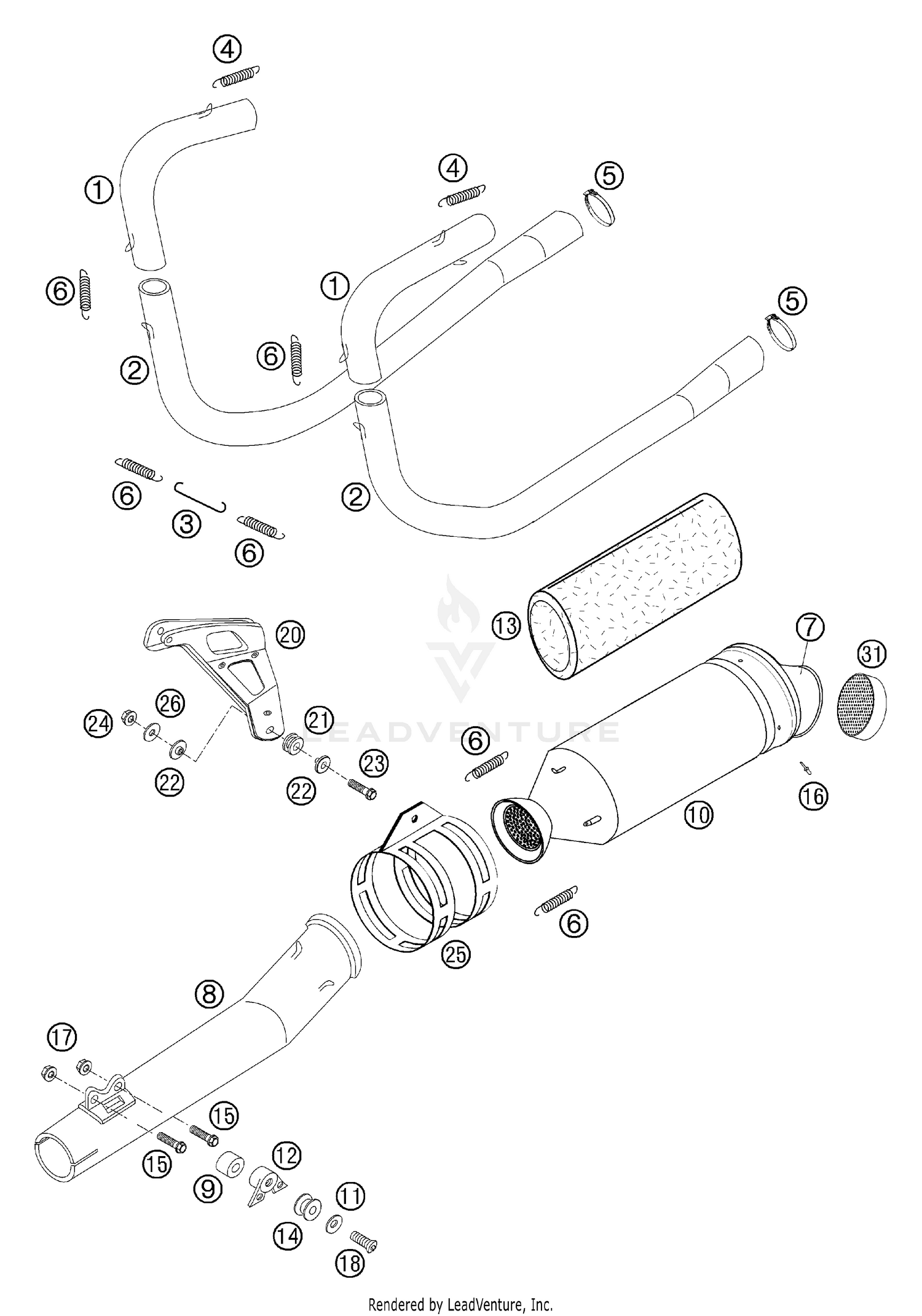 Pipes, Silencer