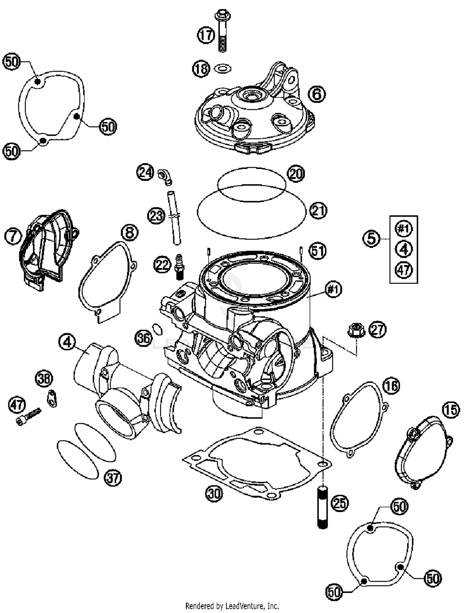 Cylinder, Cylinder Head