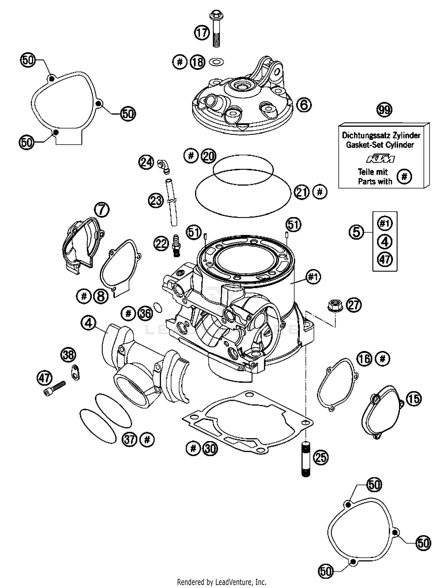 Cylinder, Cylinder Head