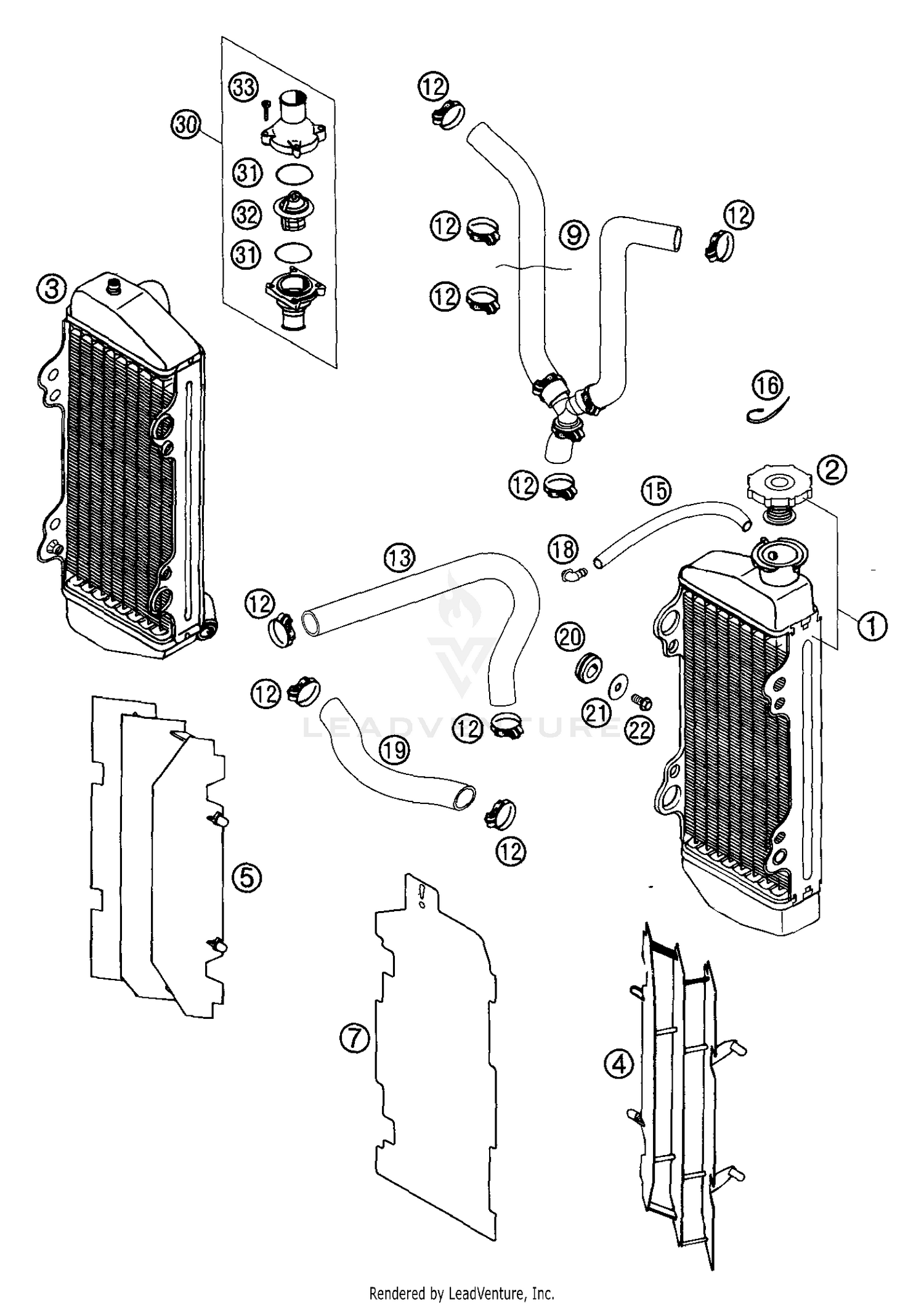 Cooling System (USA/Aus)