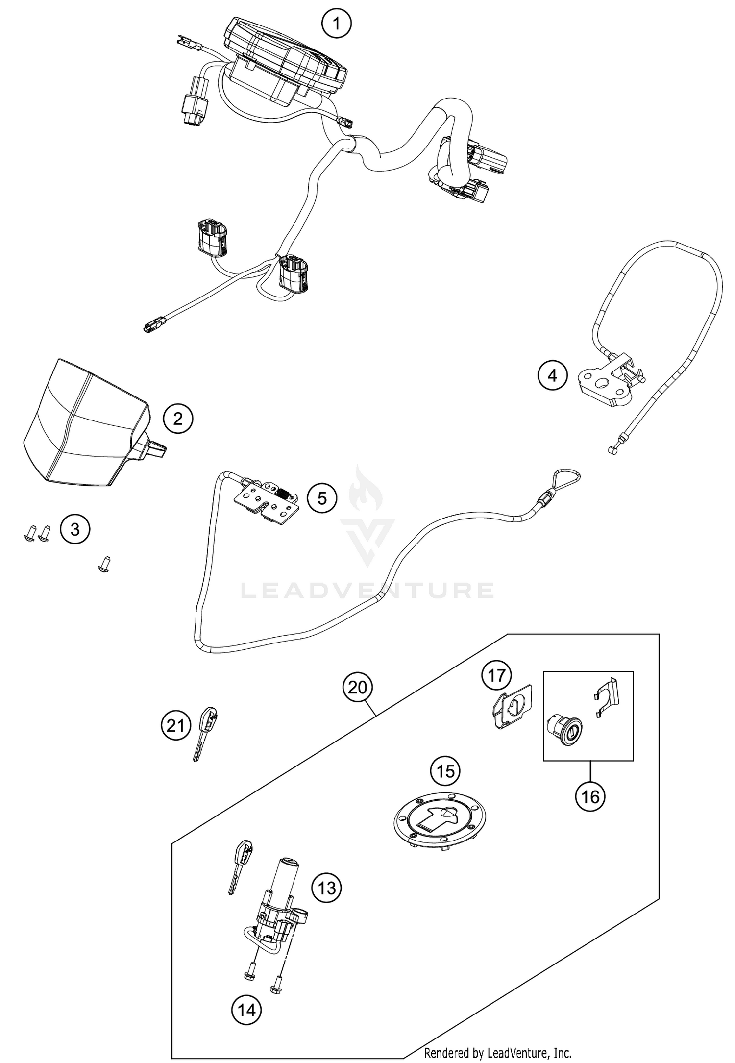 INSTRUMENTS / LOCK SYSTEM