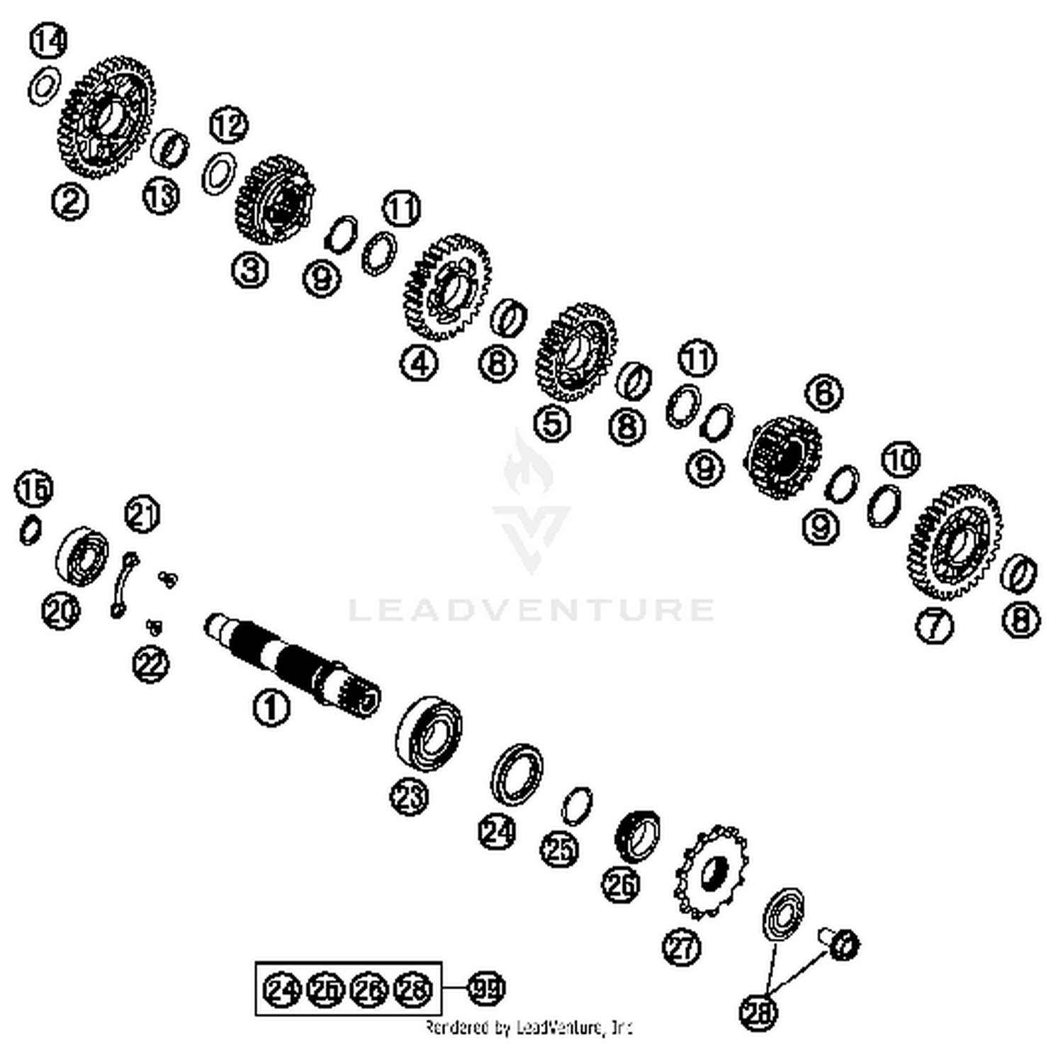 Transmission II - Countershaft