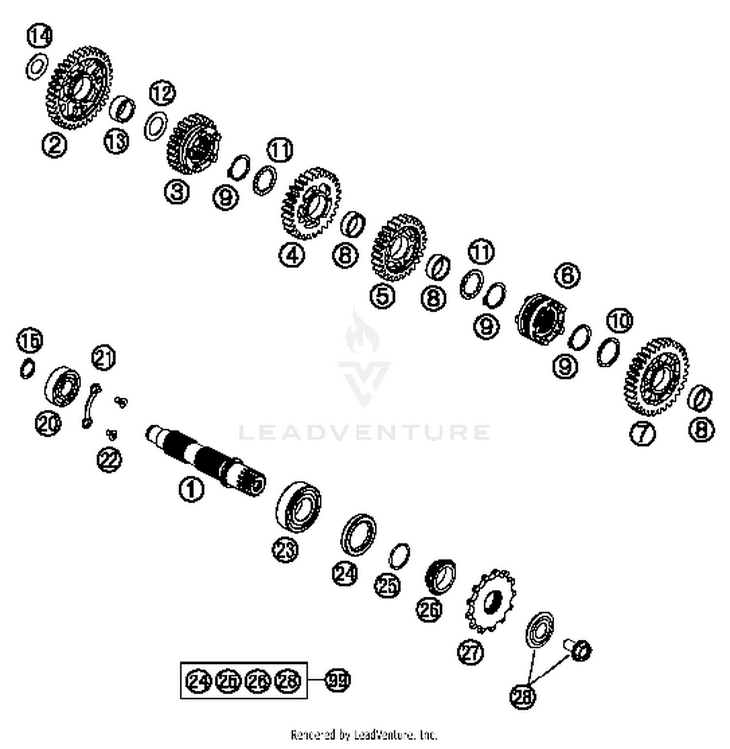 Transmission II - Countershaft