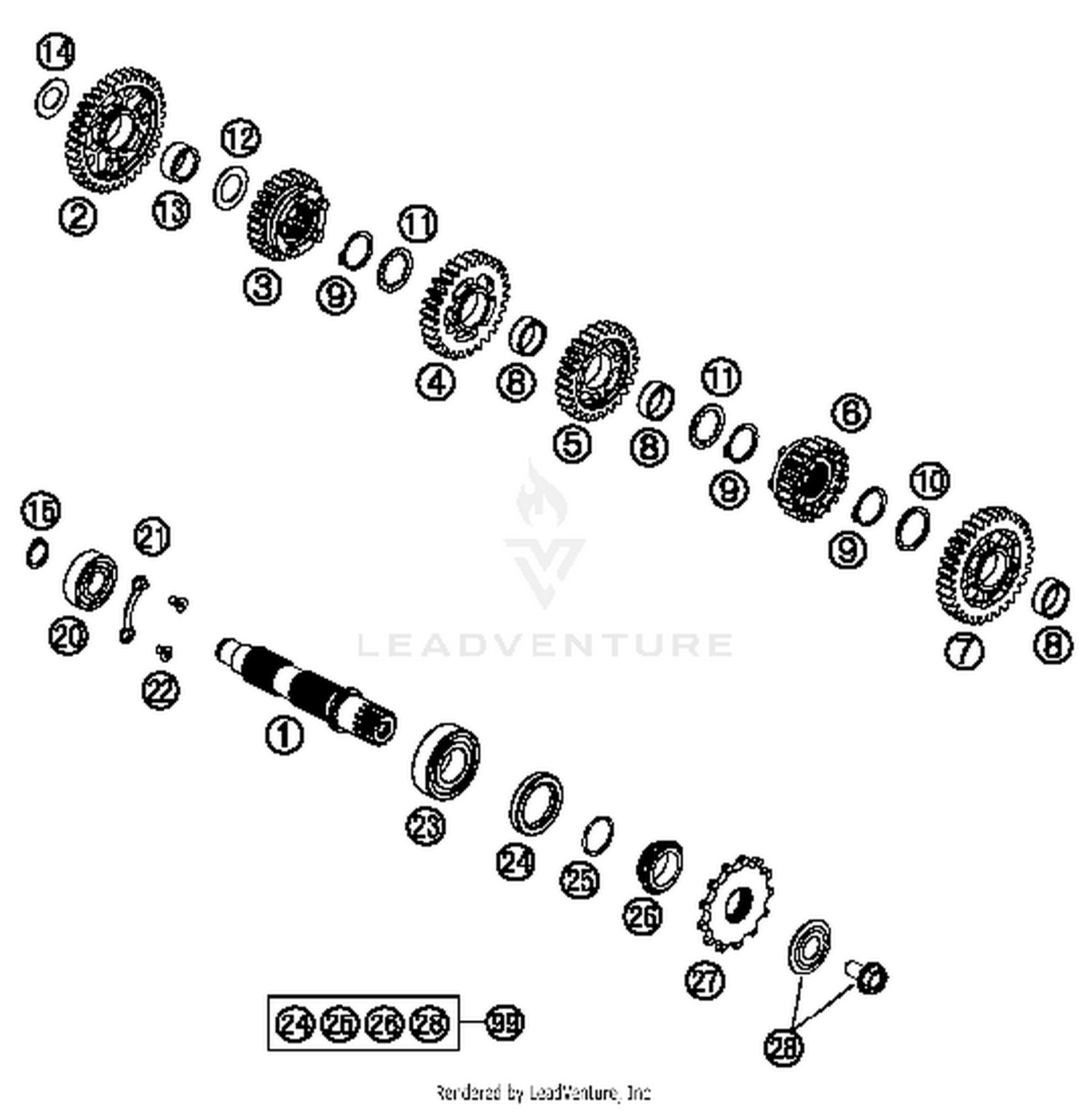 Transmission II - Countershaft
