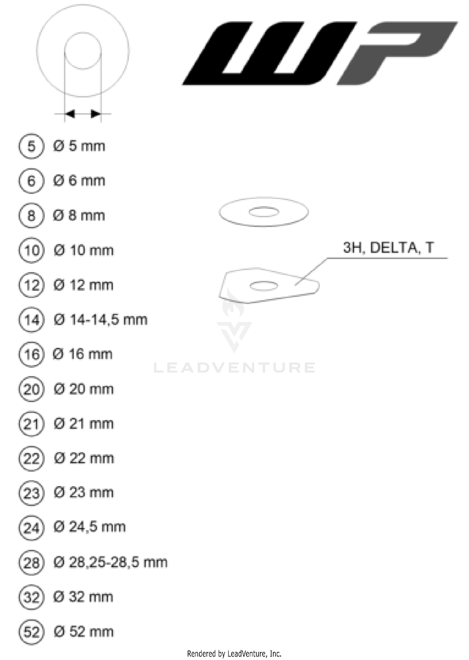 WP SHIMS FOR SETTING