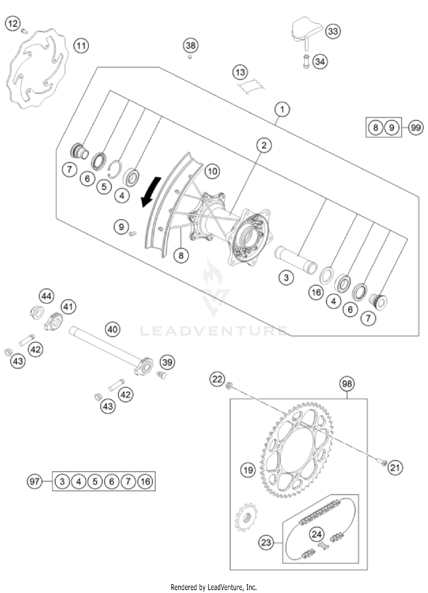 REAR WHEEL