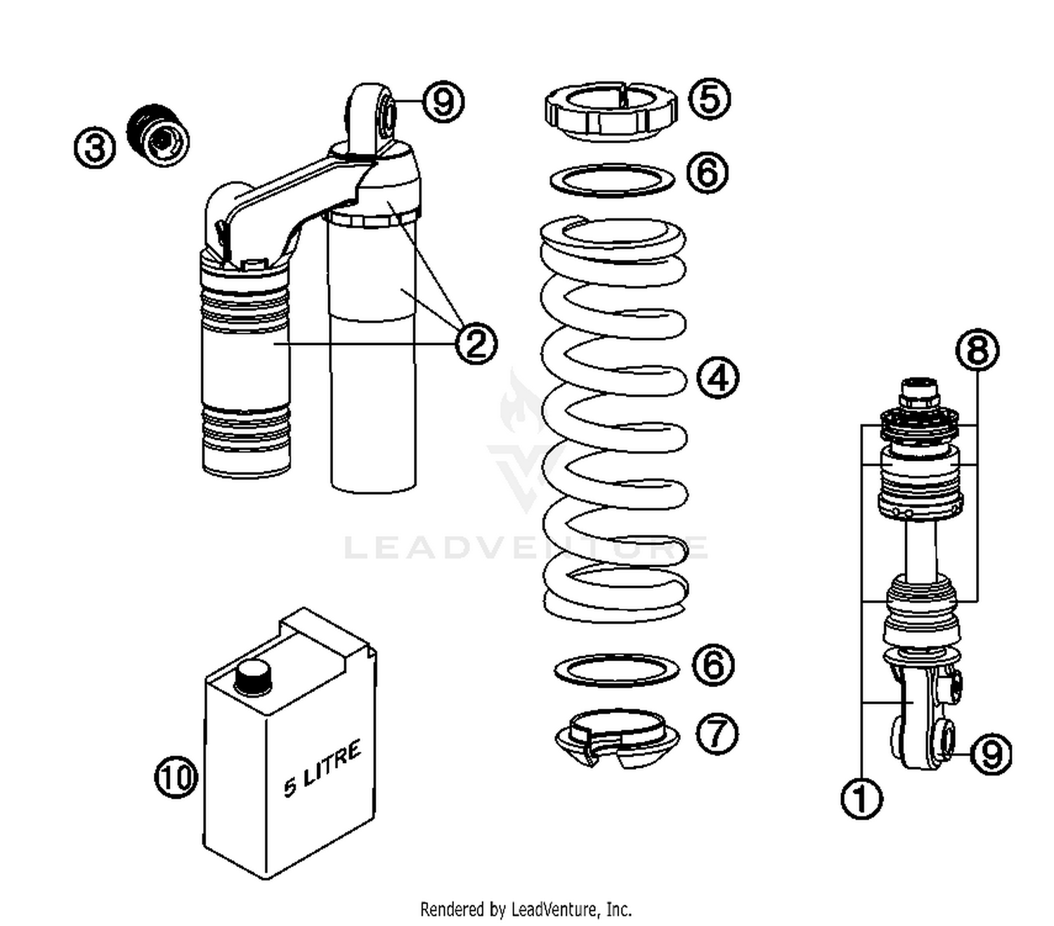 Monoshock Disassembled
