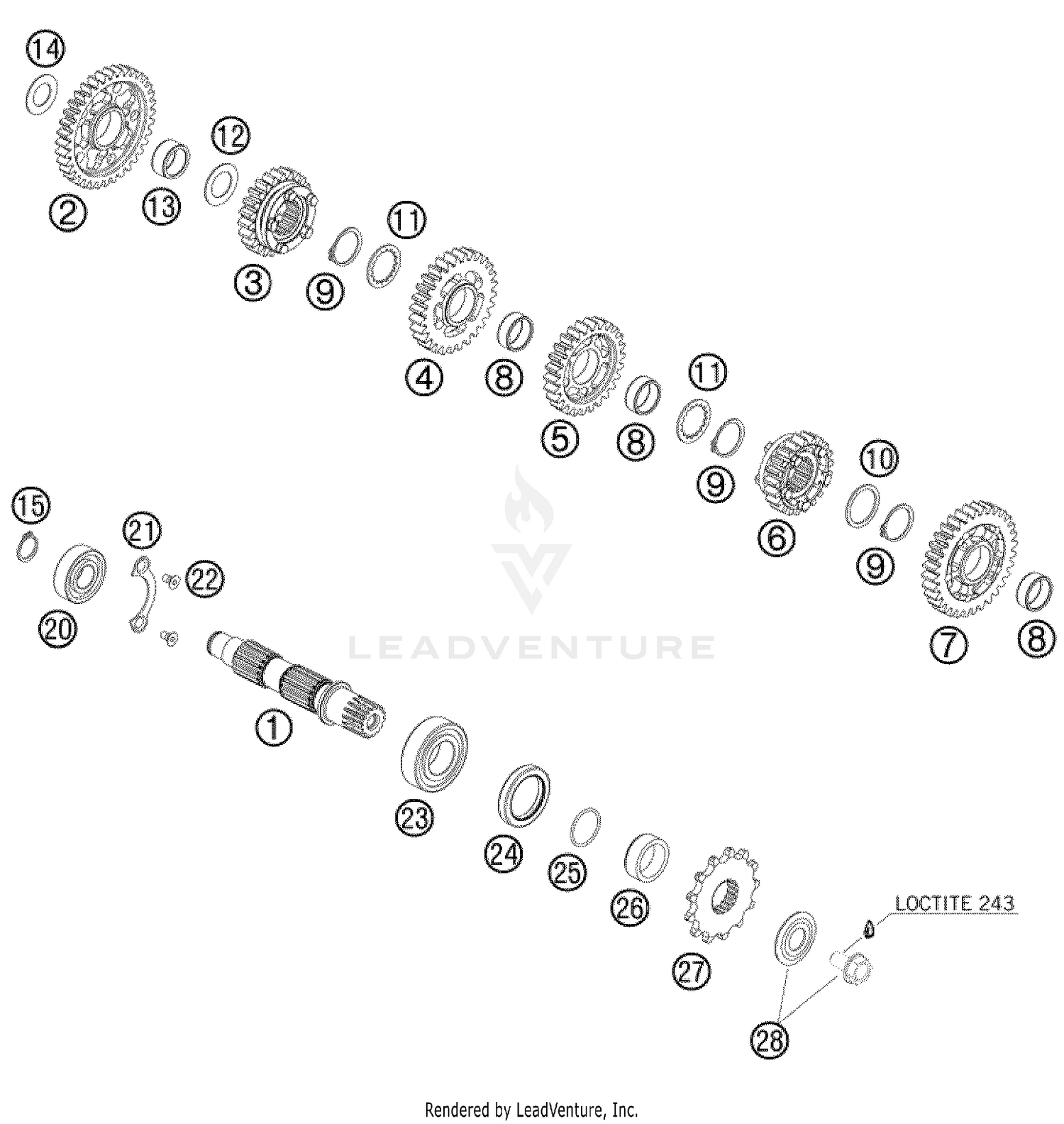 Transmission II - Countershaft