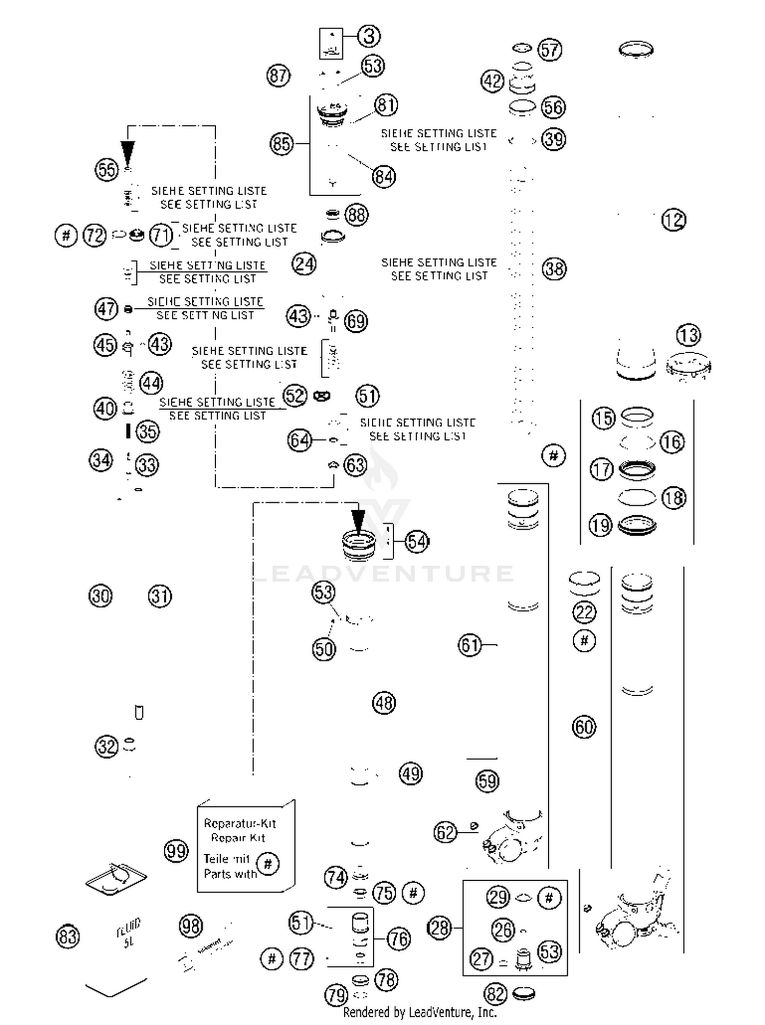 Front Fork, Triple Clamp 2