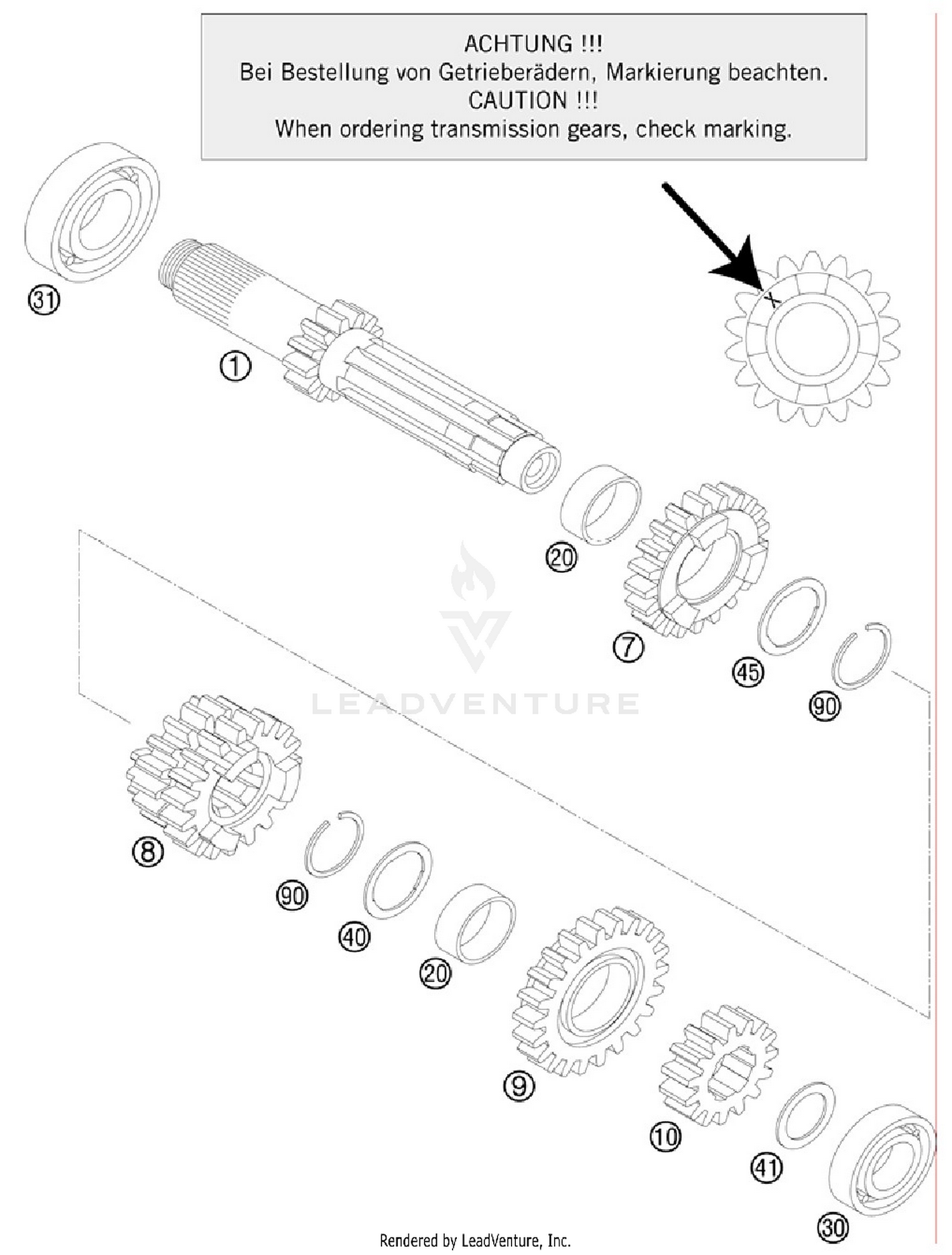 Transmission I - Main Shaft