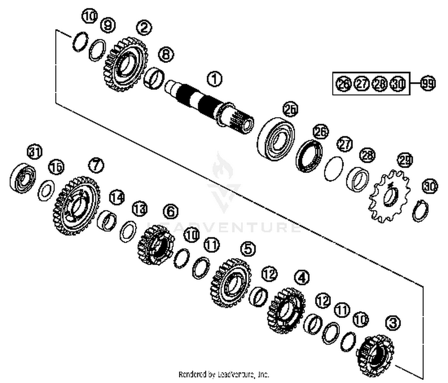 Transmission II - Countershaft