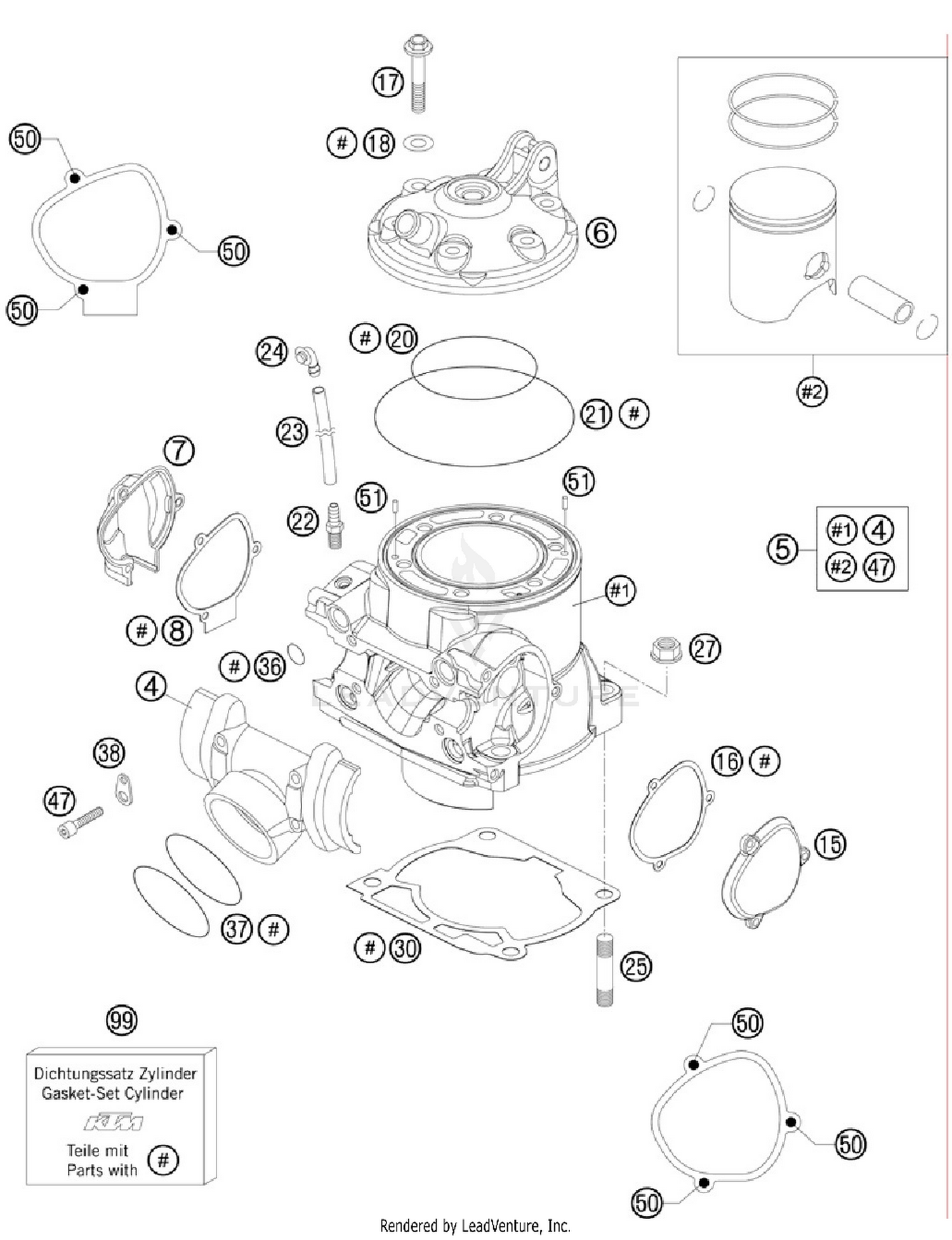 Cylinder, Cylinder Head