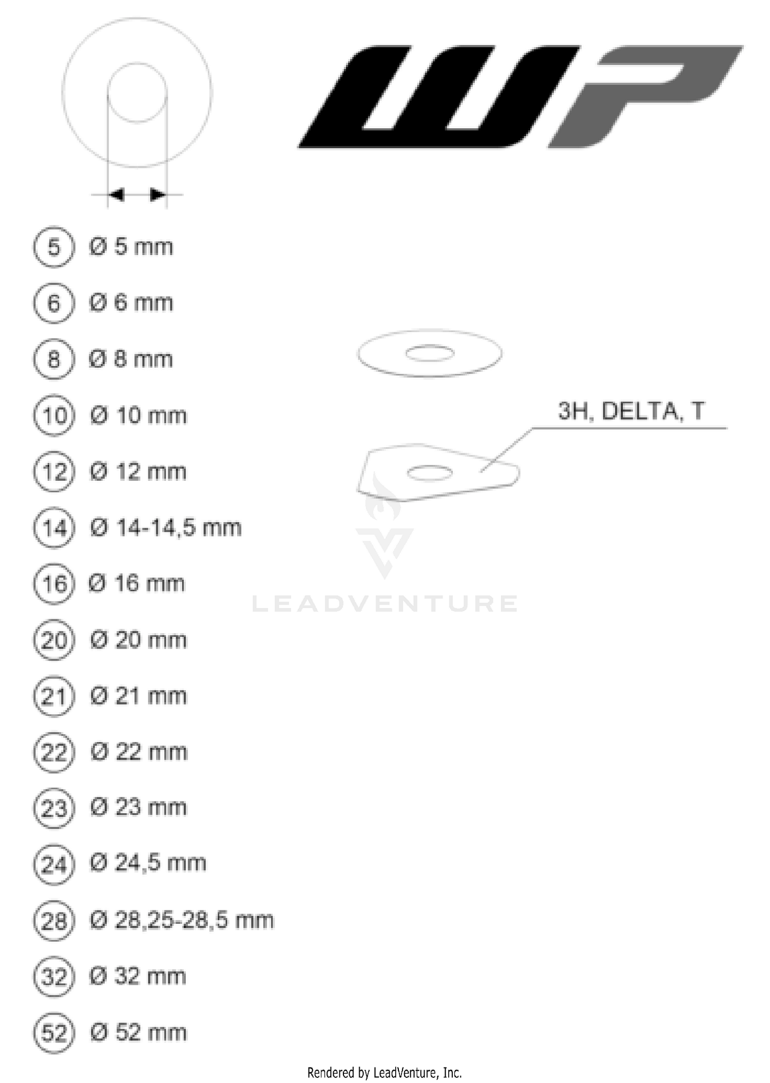 WP SHIMS FOR SETTING