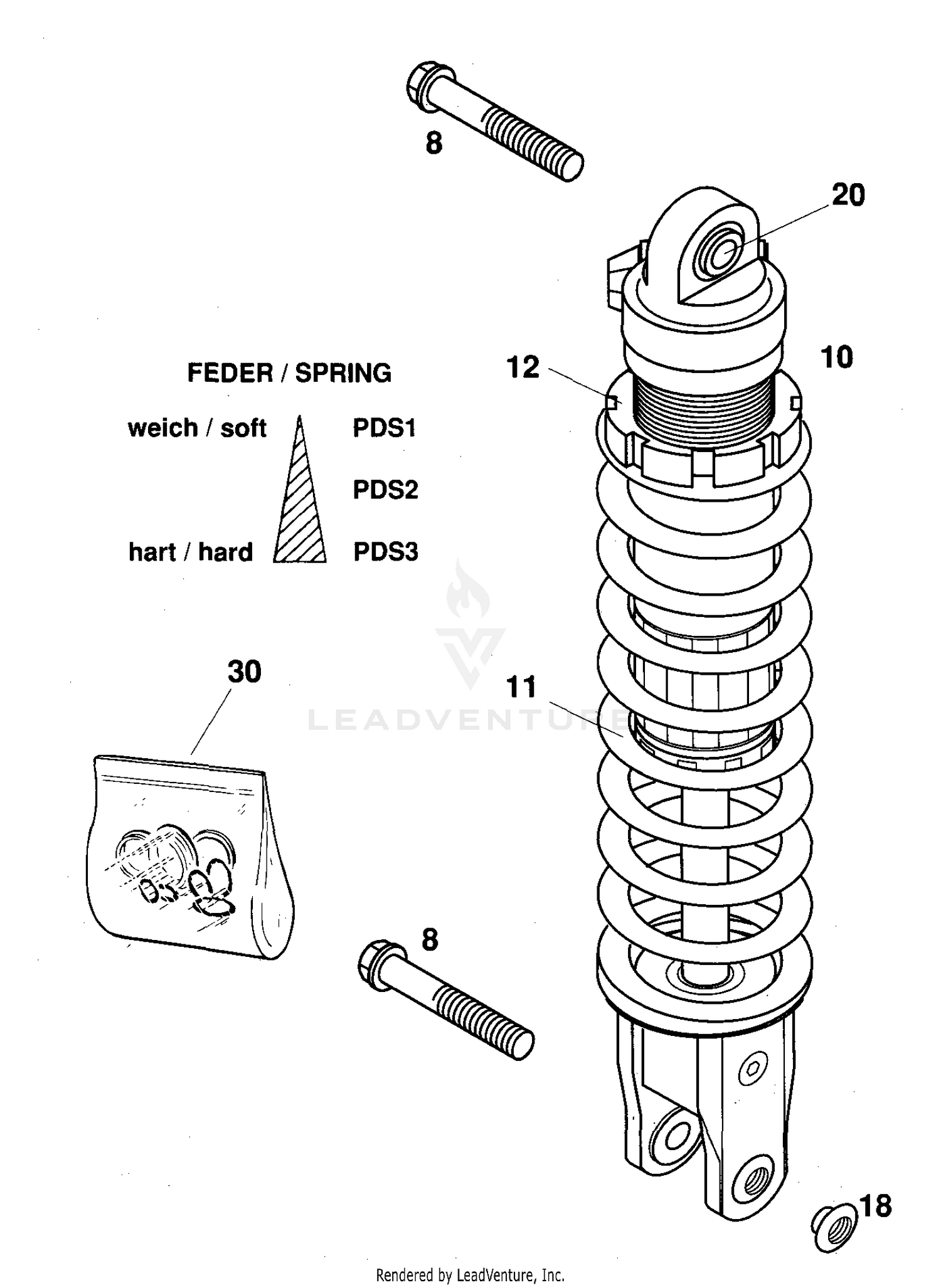 Shock Absorber WP PDS