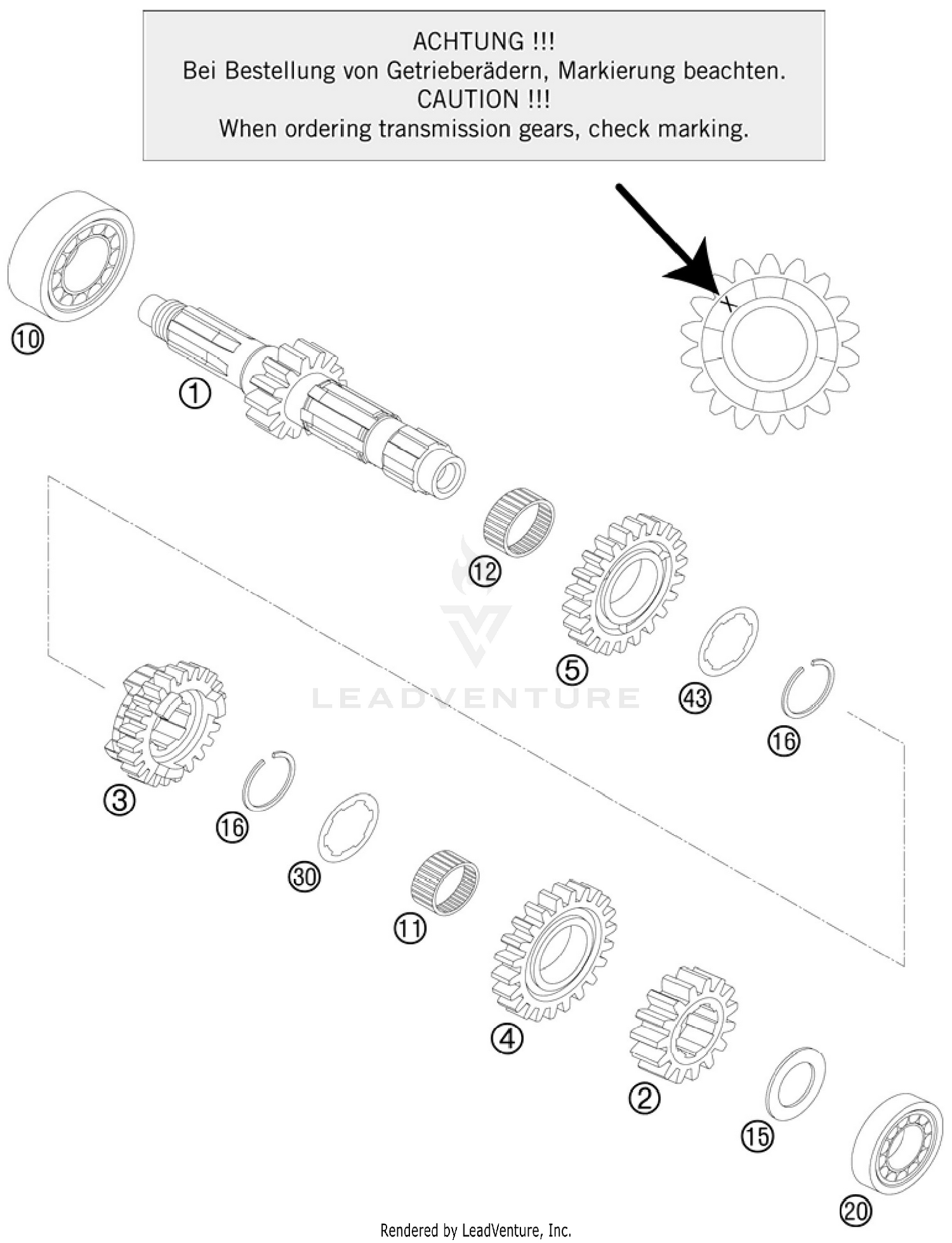 Transmission I - Main Shaft