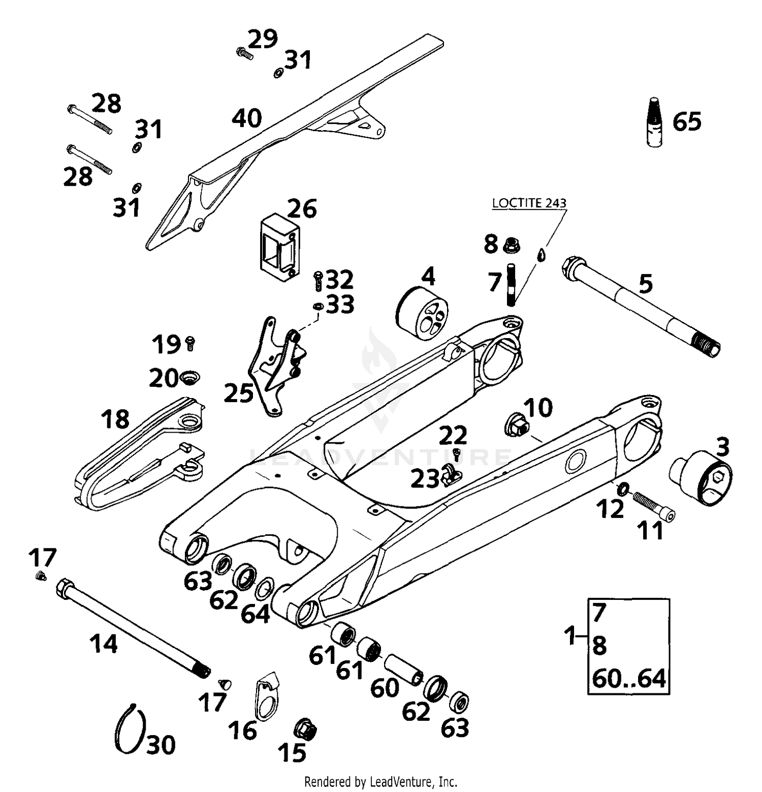 Swingarm, Chain Guard