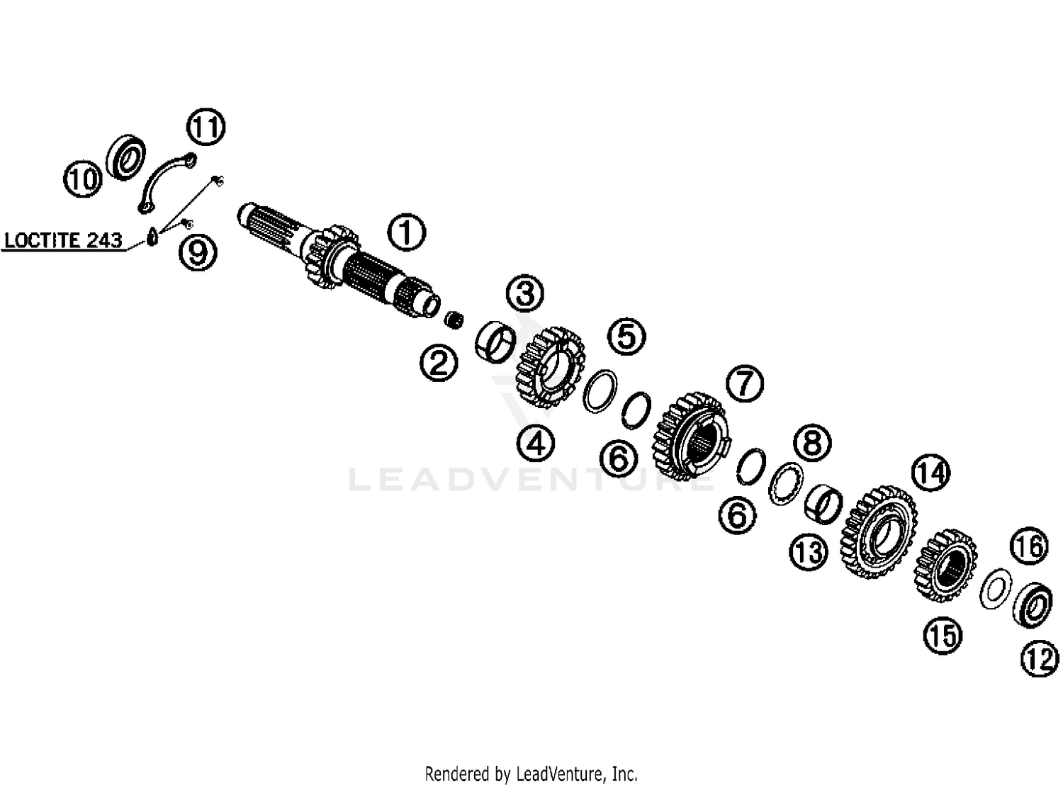Transmission I - Main Shaft