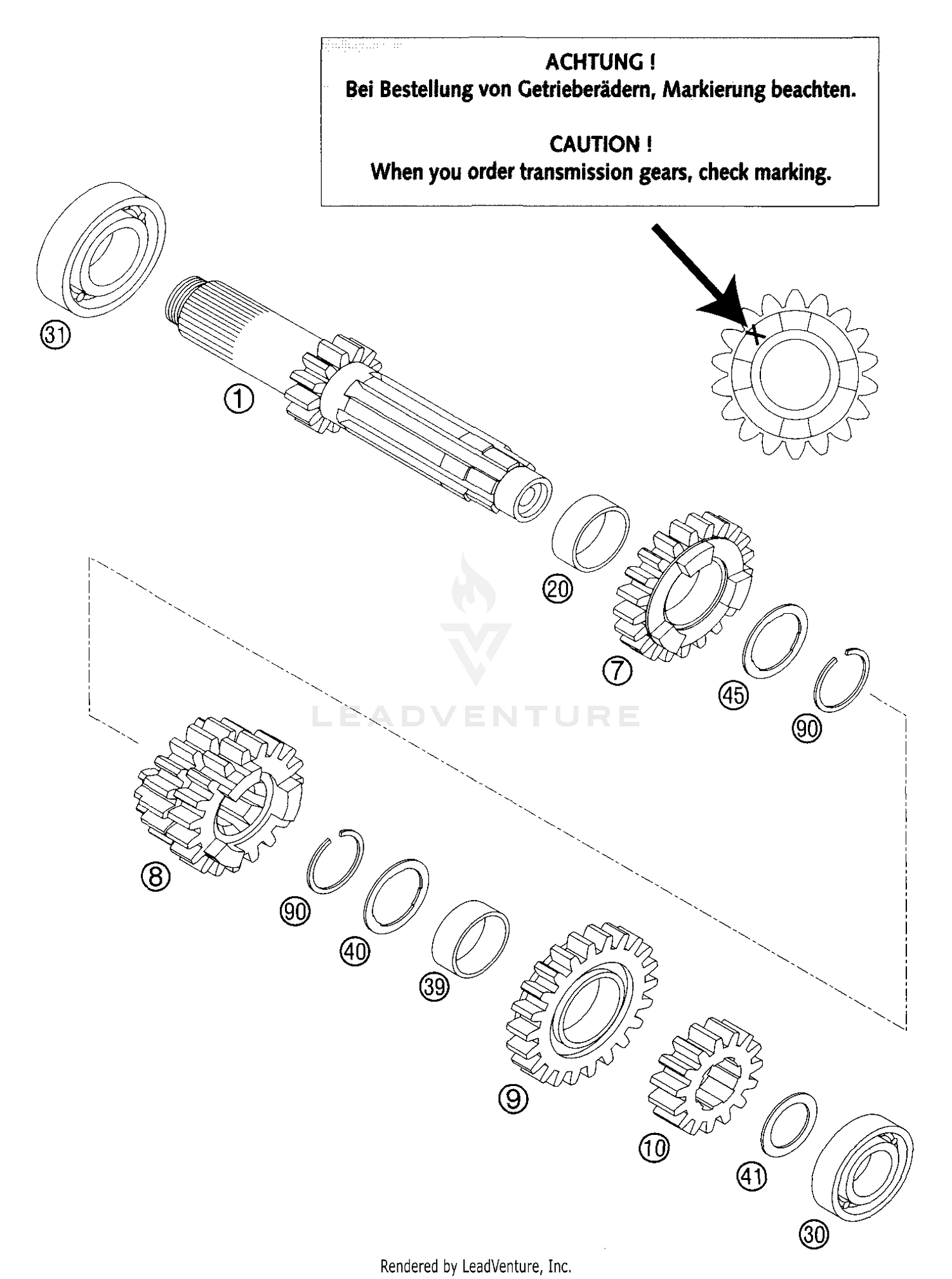 Transmission I - Main Shaft