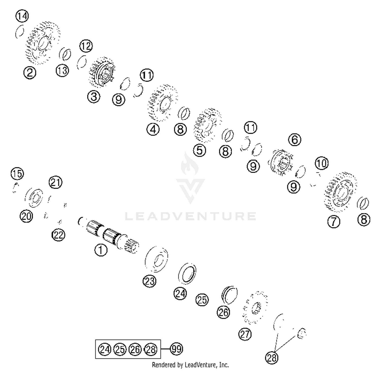 Transmission II - Countershaft