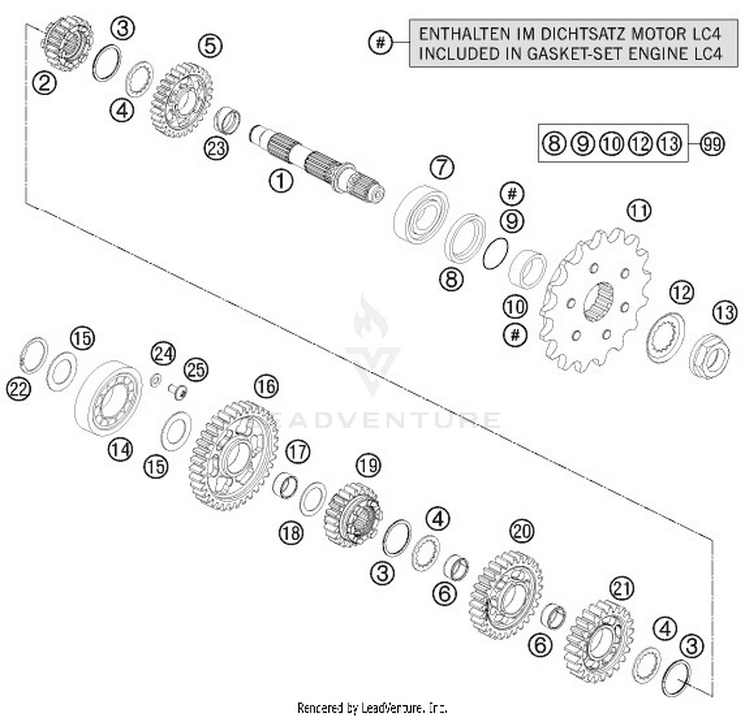 Transmission II - Countershaft