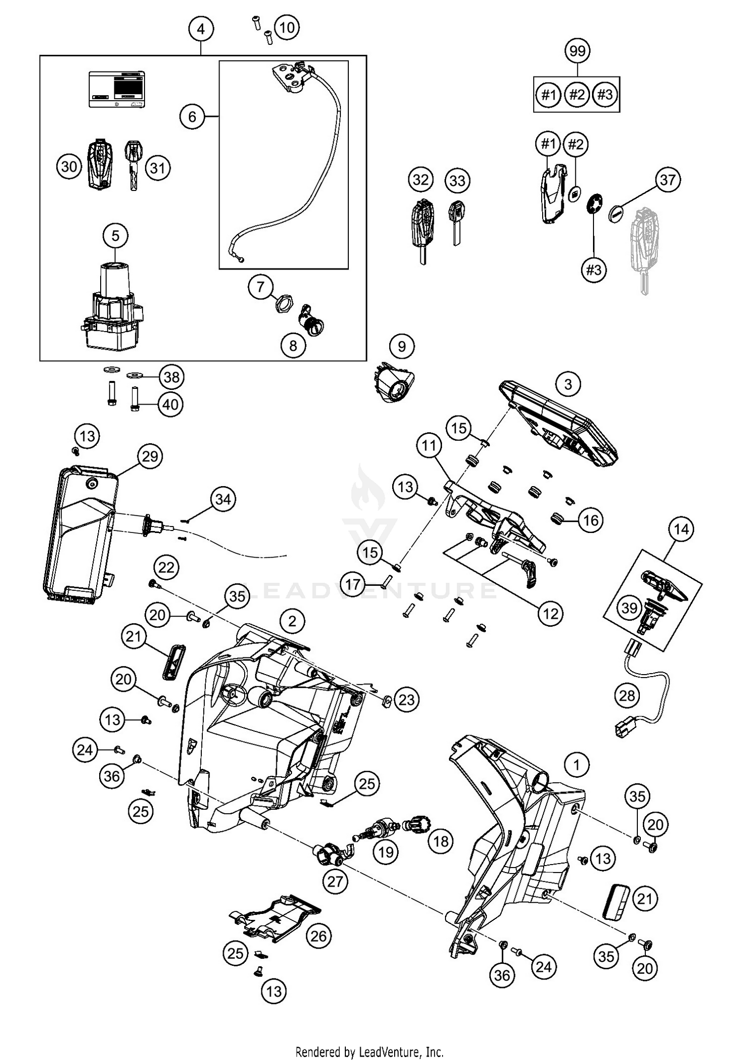 INSTRUMENTS / LOCK SYSTEM
