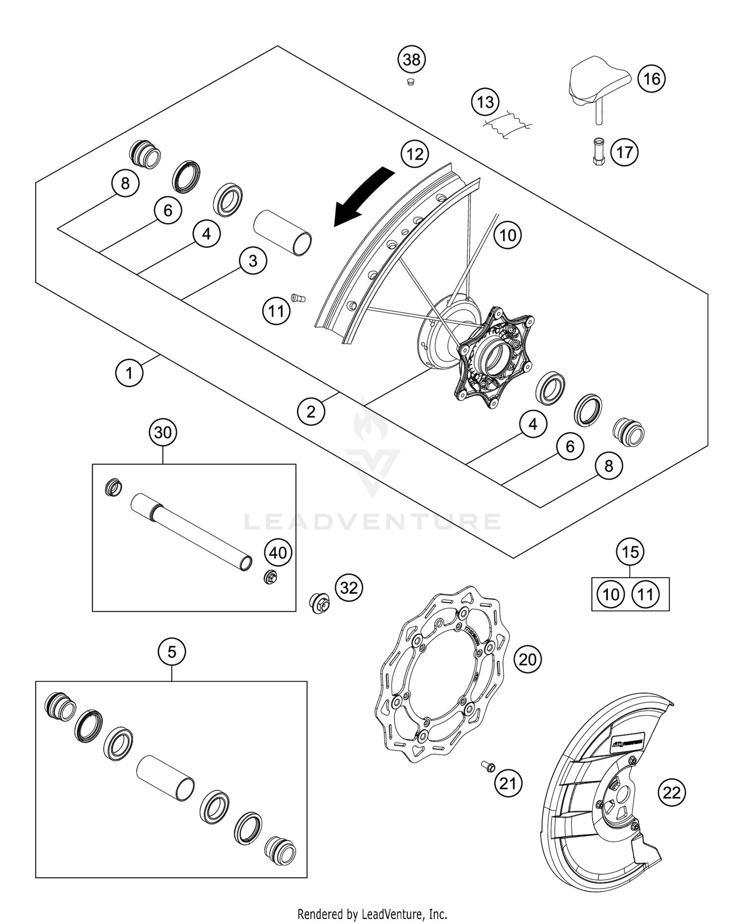 FRONT WHEEL