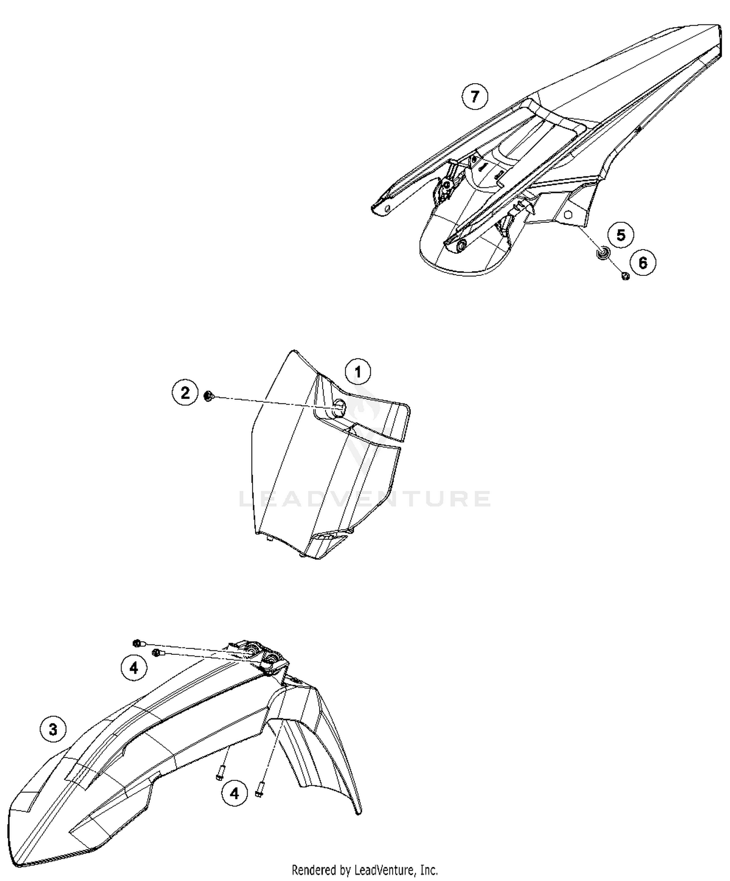 Mask, Fenders