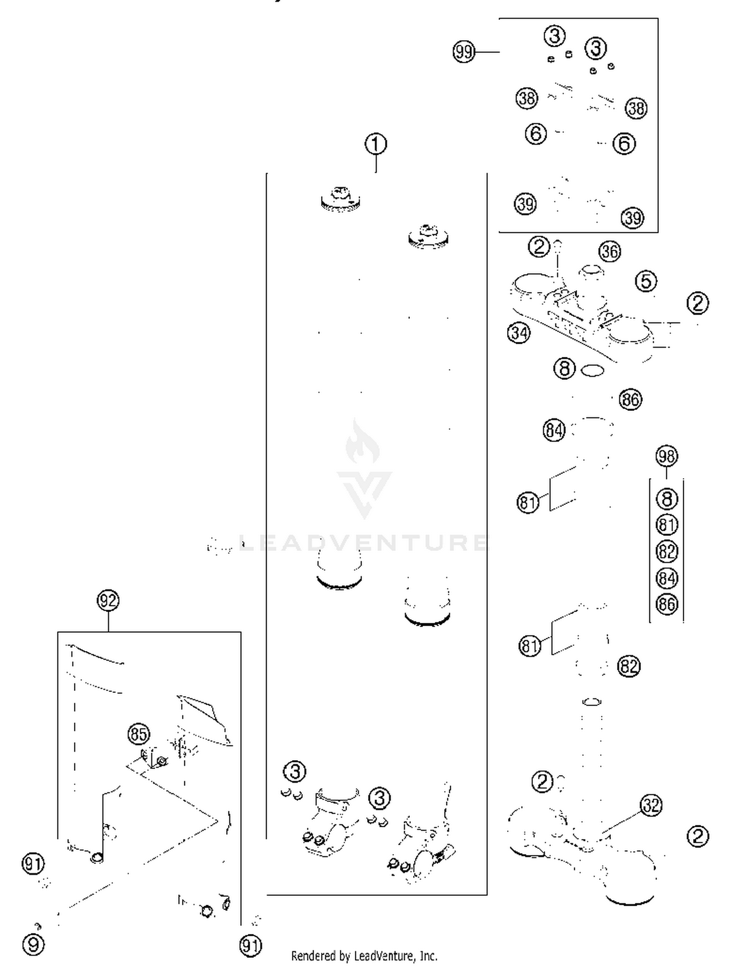 Front Fork, Triple Clamp