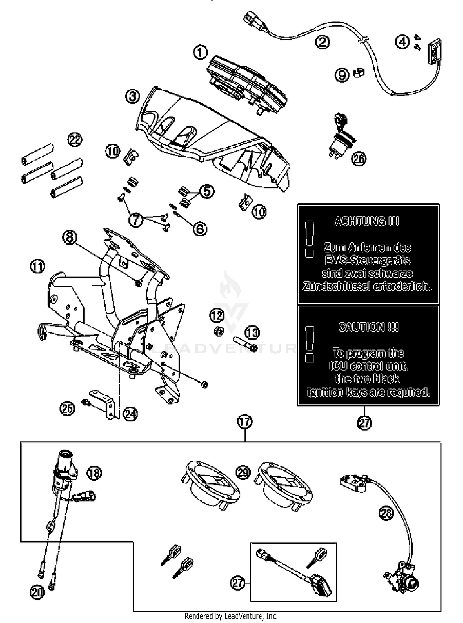 Instruments, Lock System