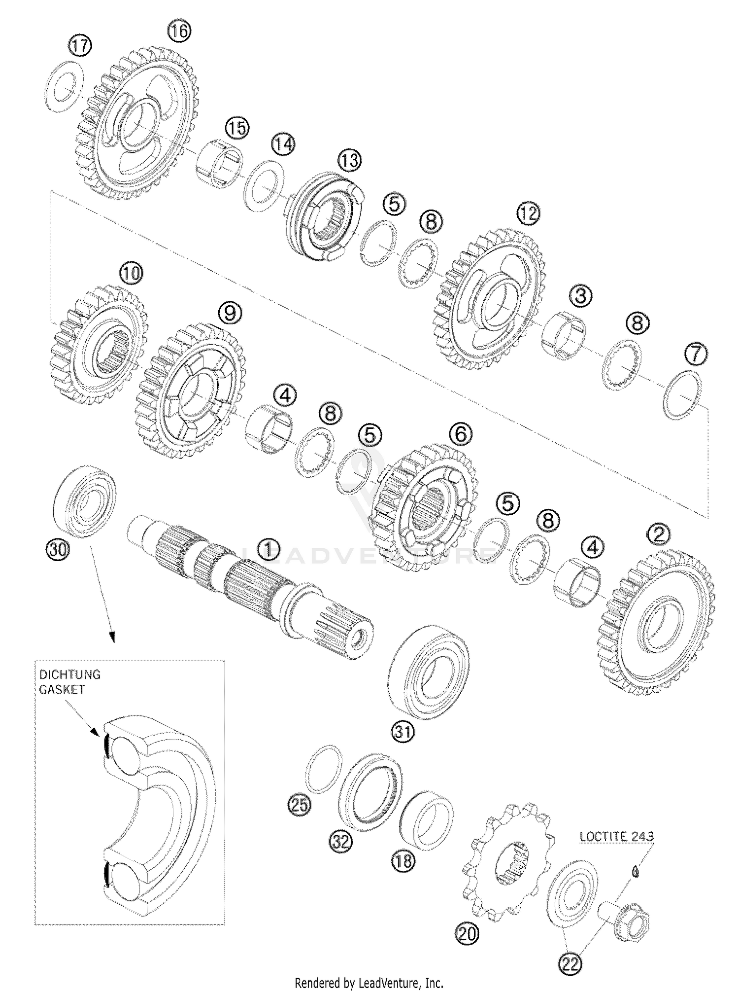 Transmission II - Countershaft