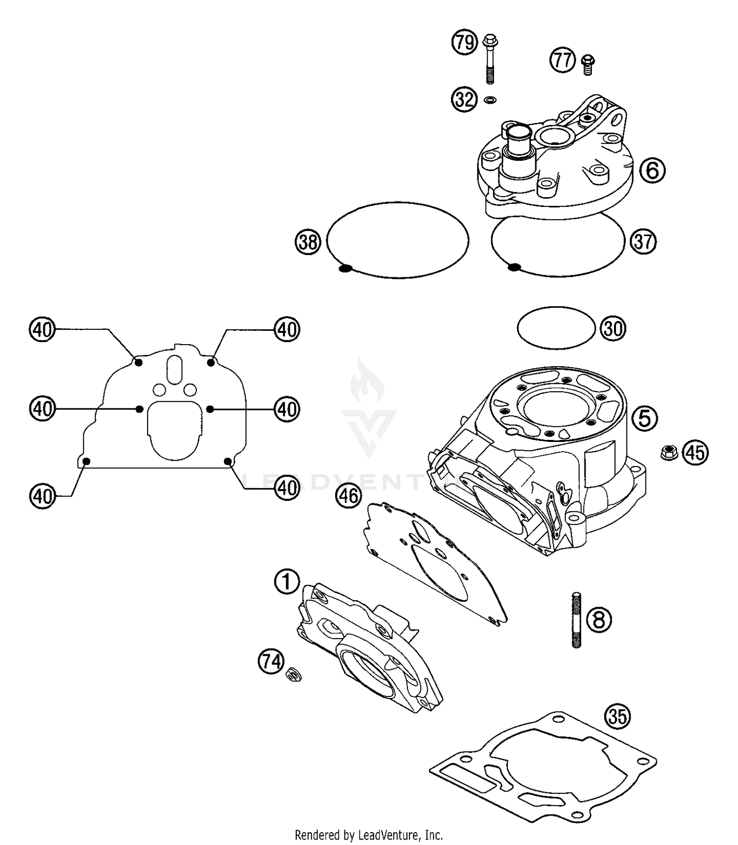Cylinder, Cylinder Head