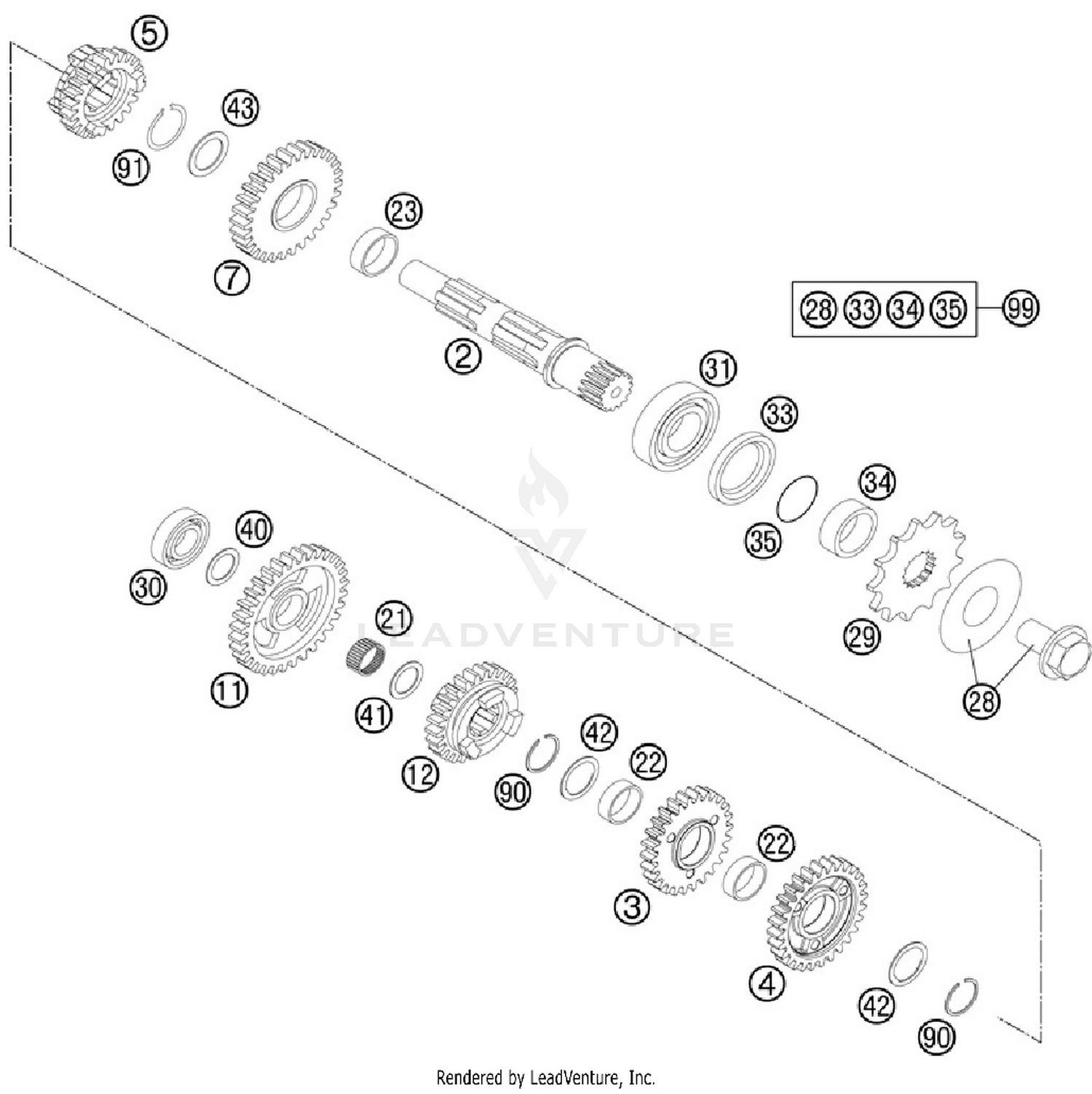 Transmission II - Countershaft