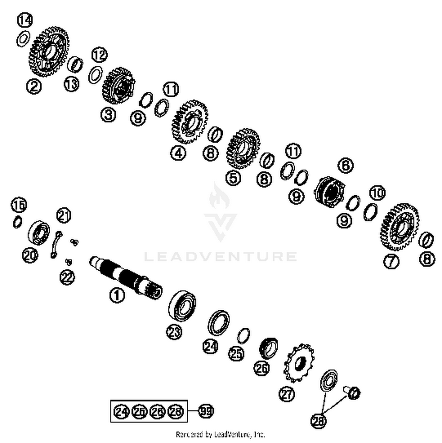 Transmission II - Countershaft