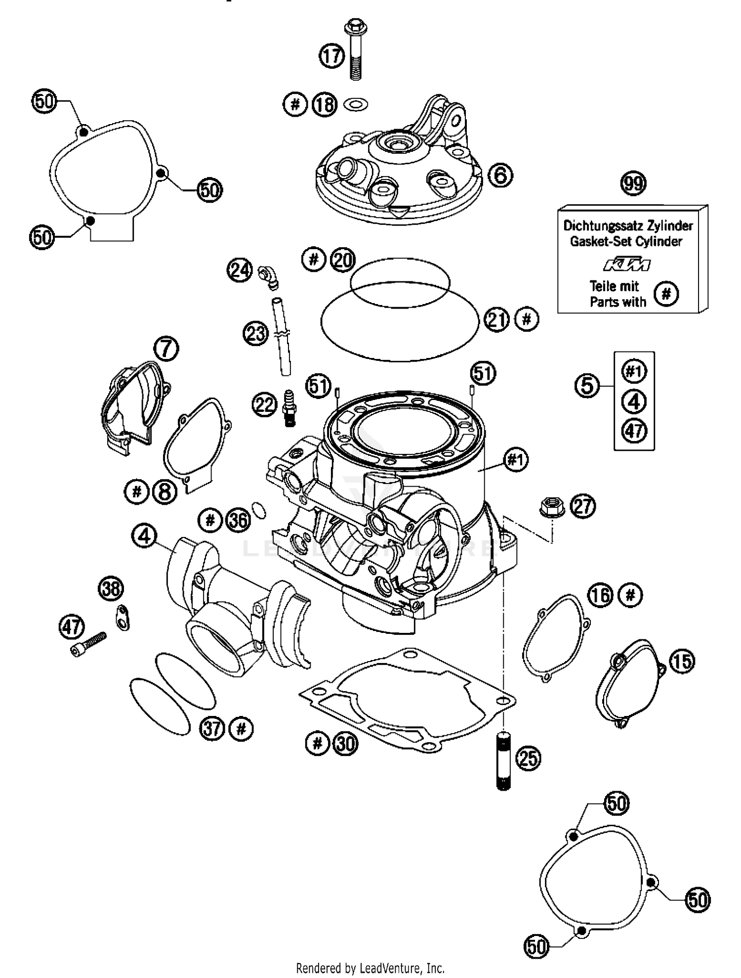 Cylinder, Cylinder Head