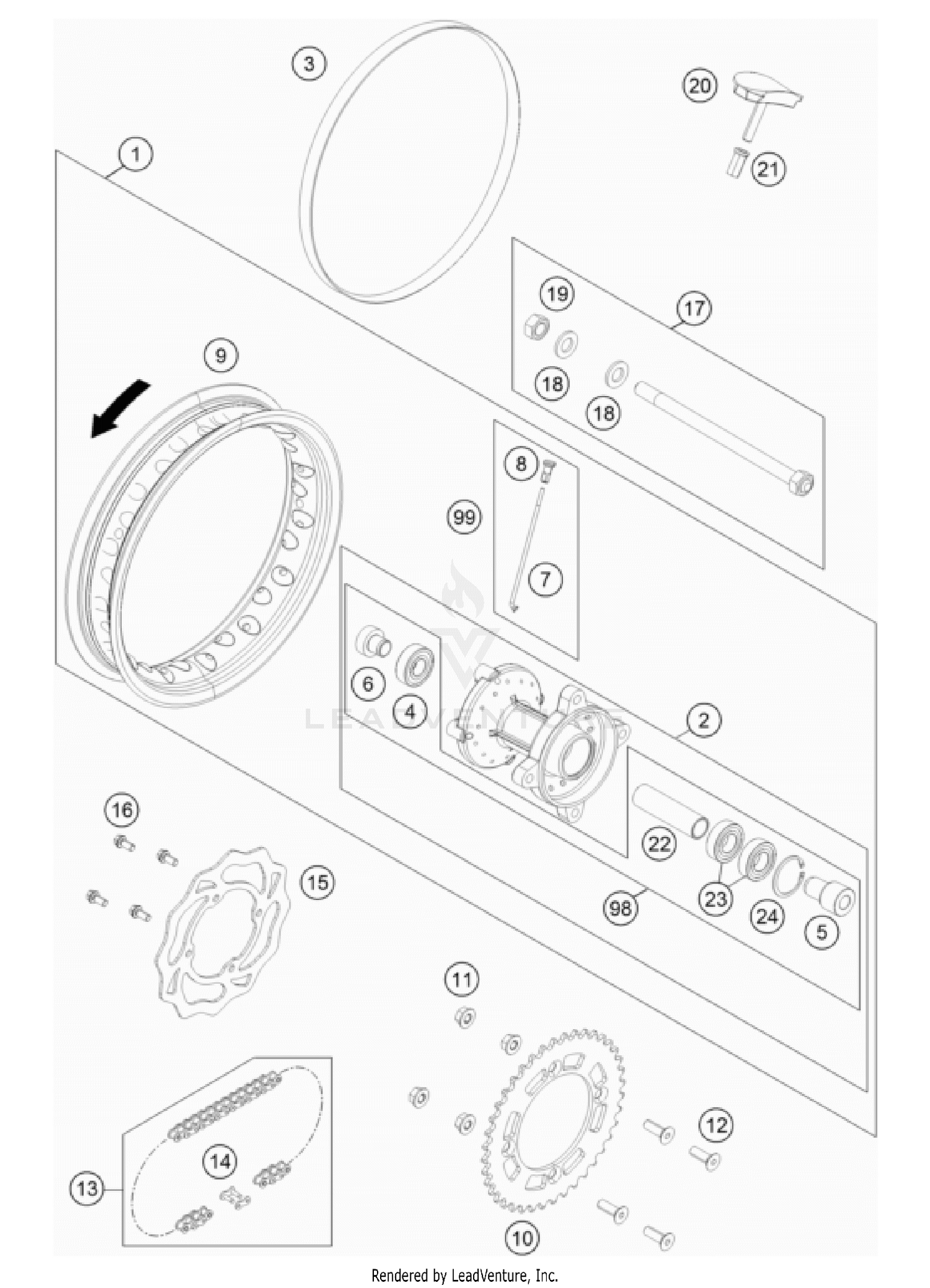 REAR WHEEL