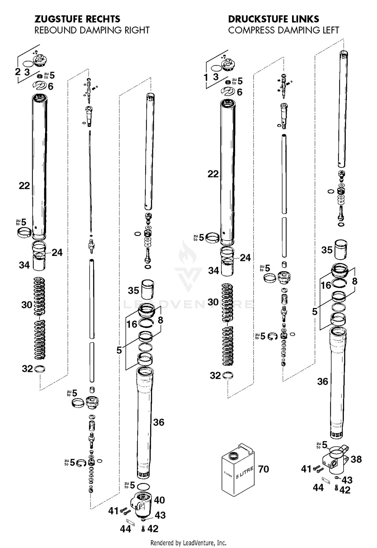 Fork Legs WP Extreme