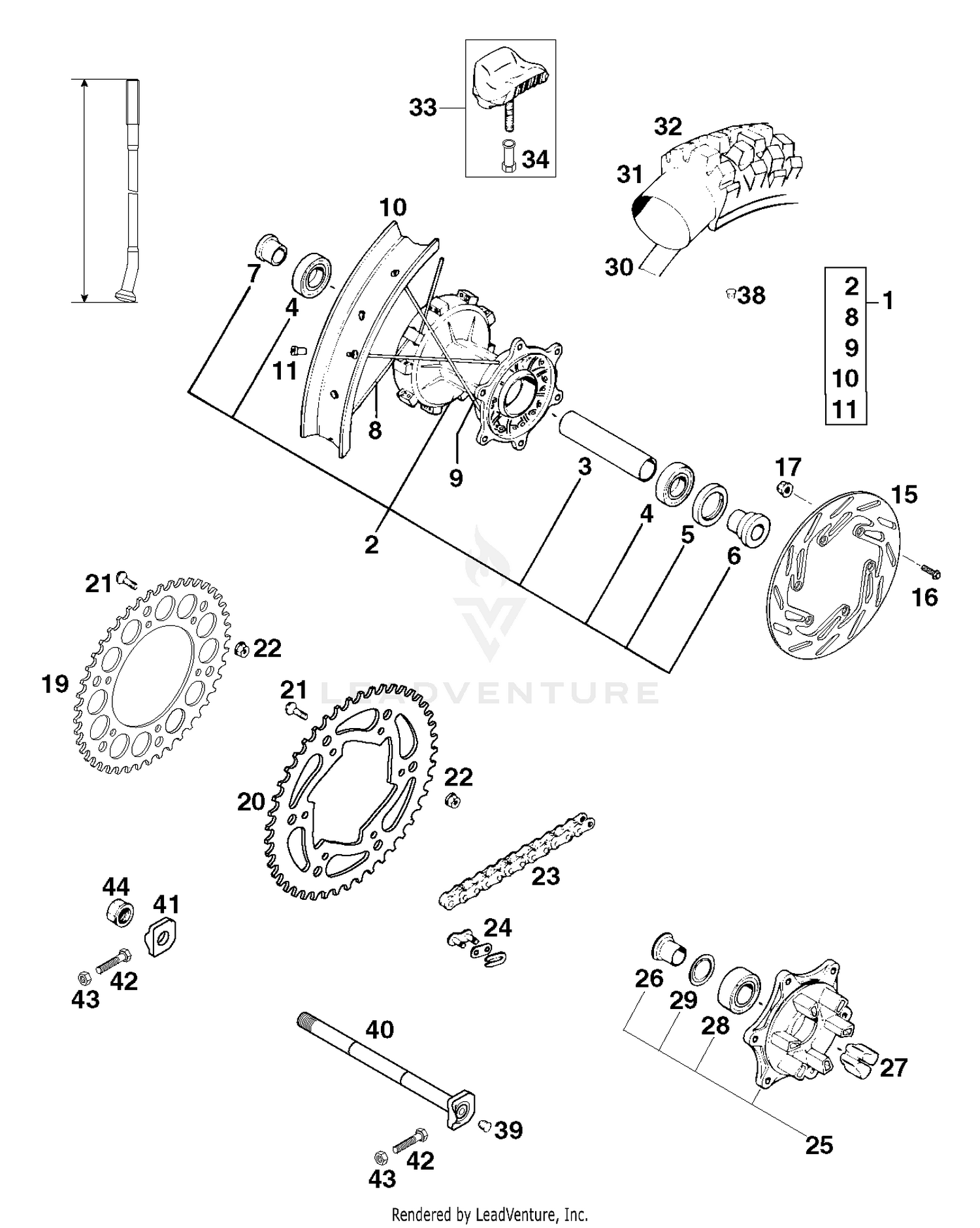 Rear Wheel