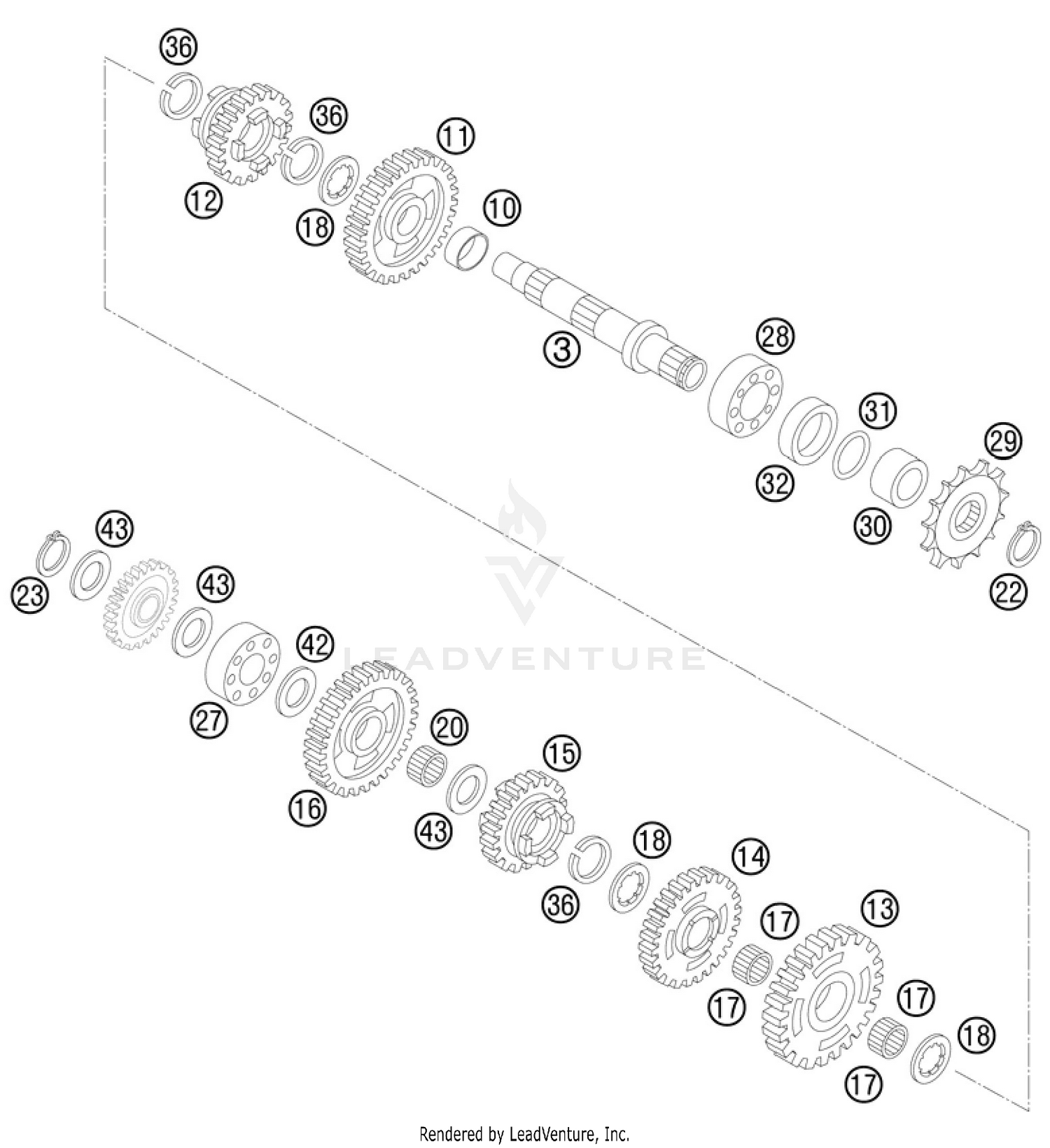 Transmission II - Countershaft