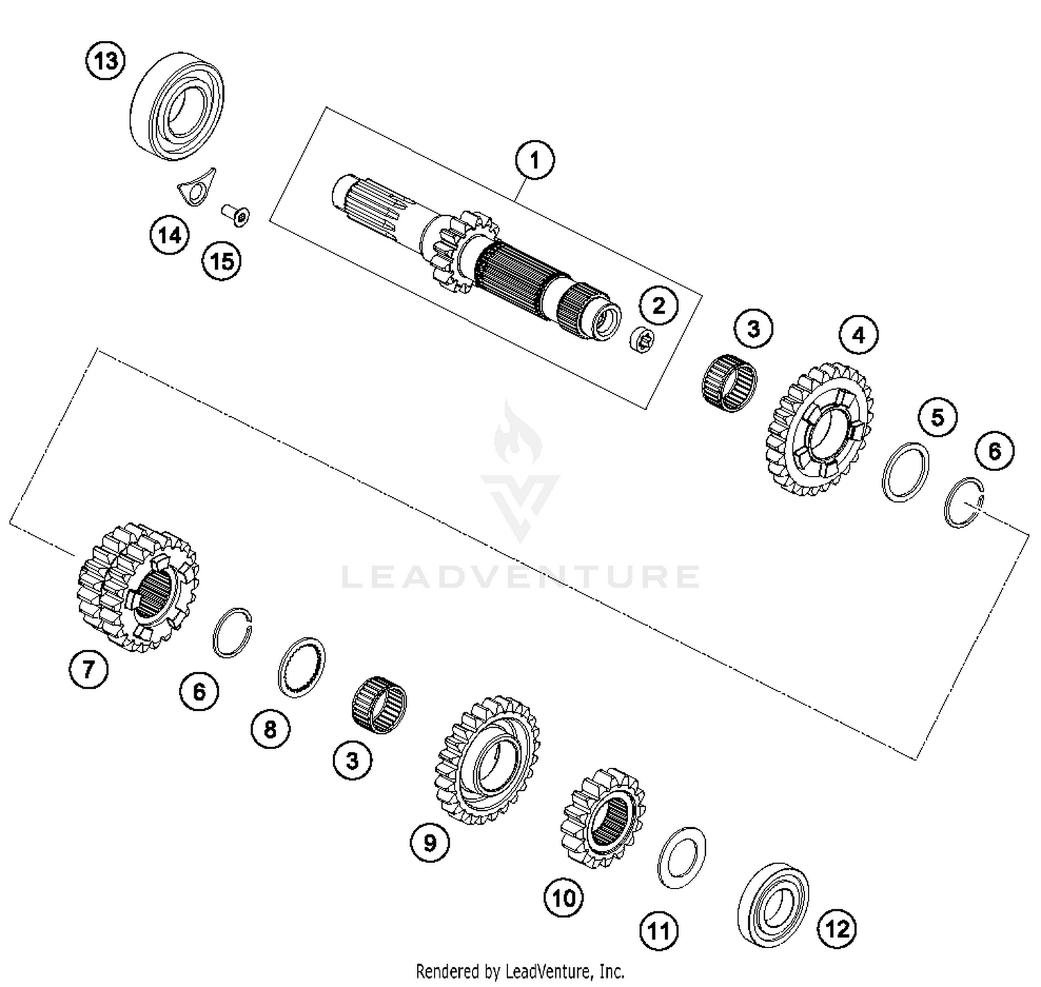 Transmission I - Main Shaft